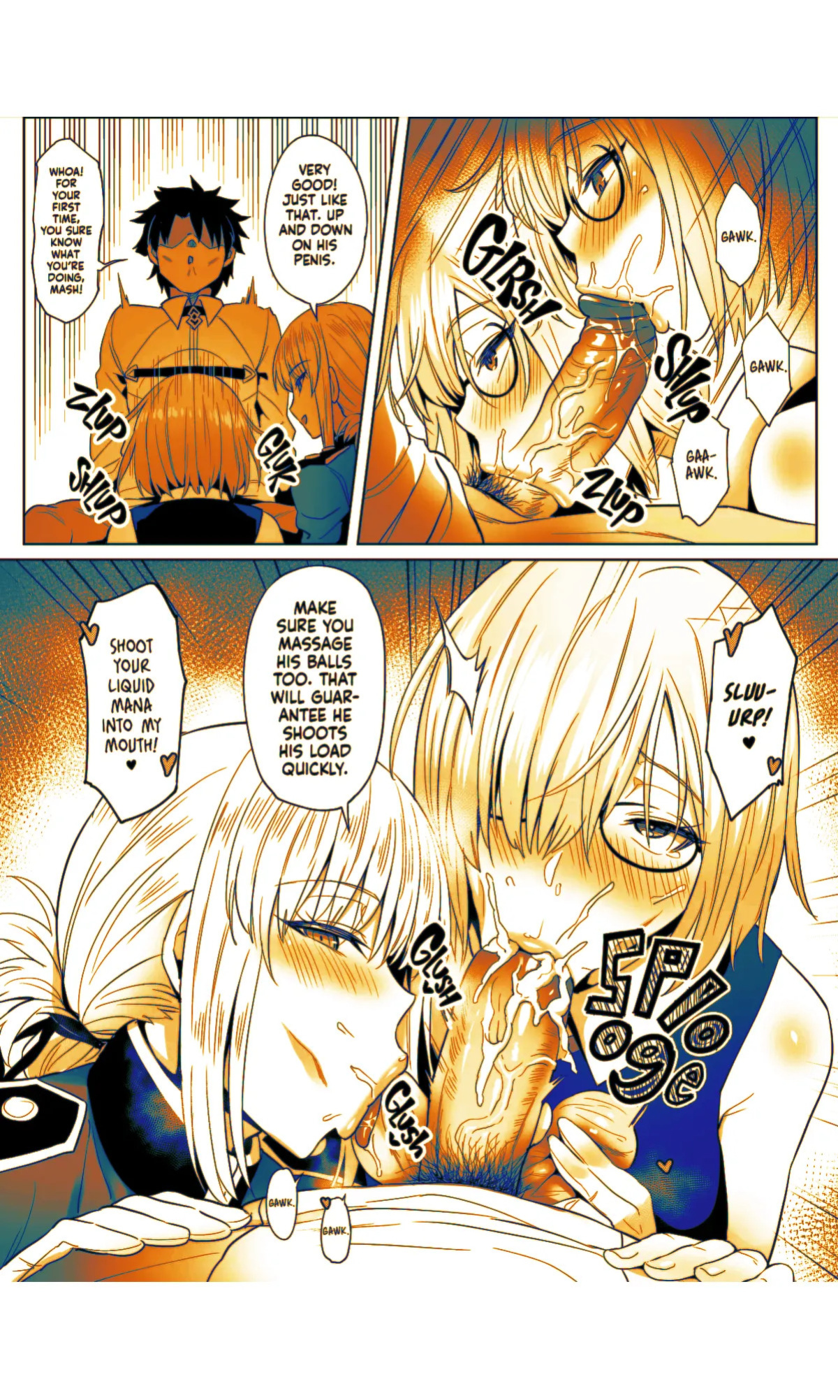 [COMEX (Zhen Lu)] Zhen Lu Presents FGO (Fate Grand Order) [English] [Summer Salt] [Decensored] [Digital] [Sepia Colored]
