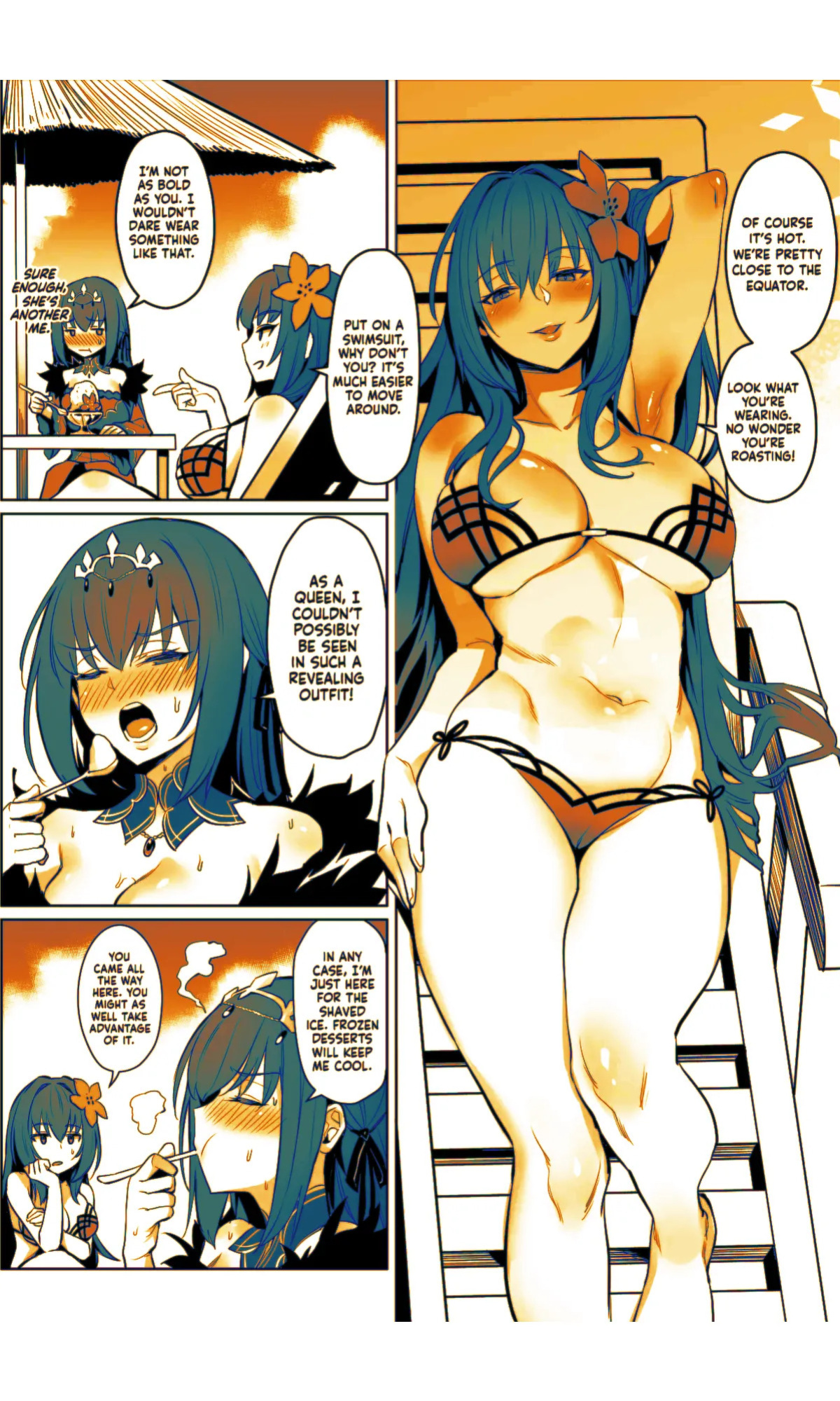 [COMEX (Zhen Lu)] Zhen Lu Presents FGO (Fate Grand Order) [English] [Summer Salt] [Decensored] [Digital] [Sepia Colored]
