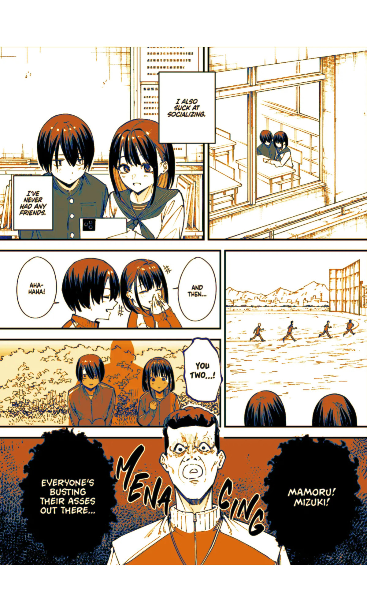 [Fuguta-ke] Kyonyuu no Tomodachi to Tsukiau made no Hanashi Maybe We'll Start Dating Someday [English] [J18] [Decensored] [Digital] [Sepia Colored]