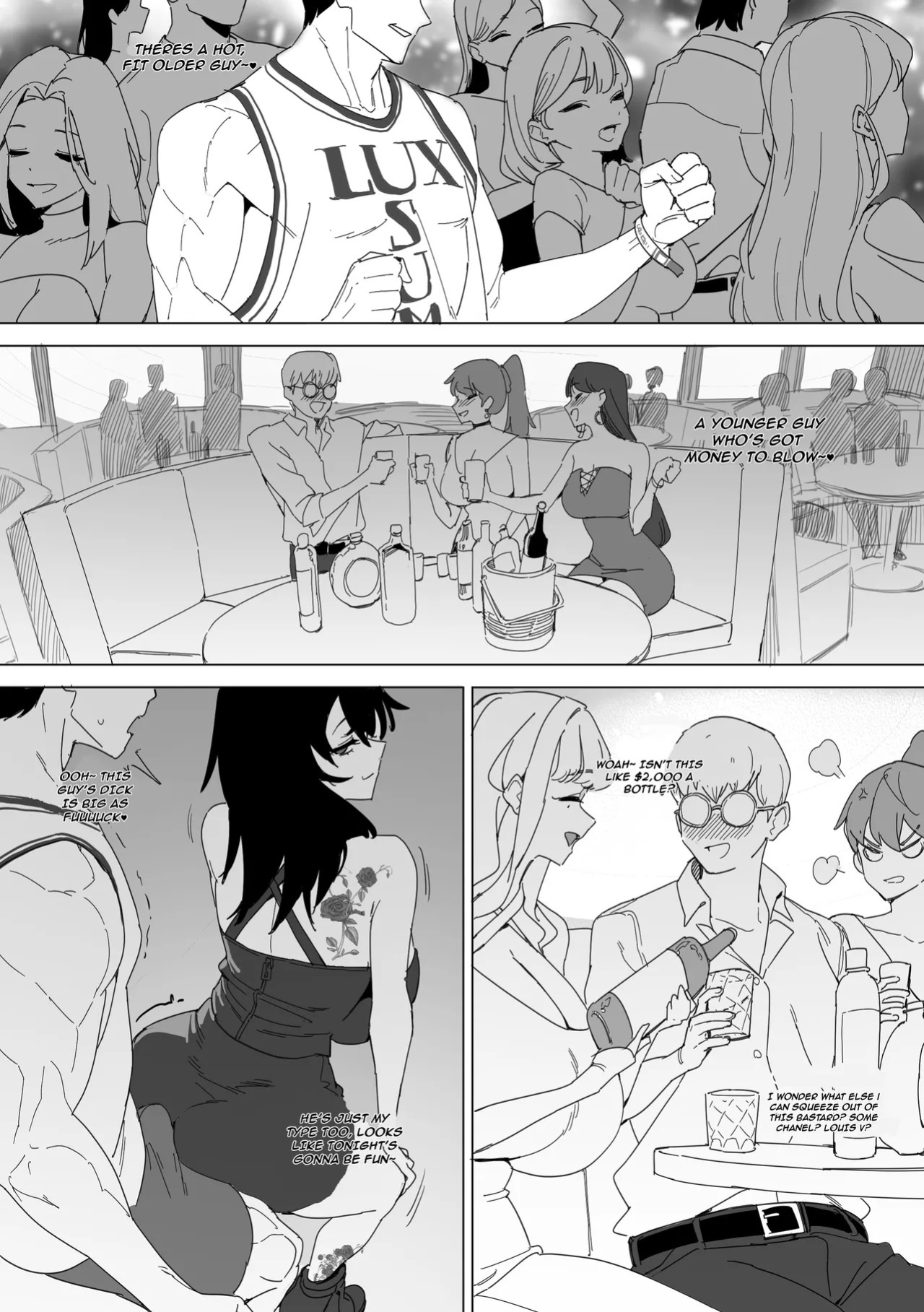 [LUXsumildo] Slave Sisters ~Club Chapter 1~ [English] [JoJosWackyQuest] [Digital]
