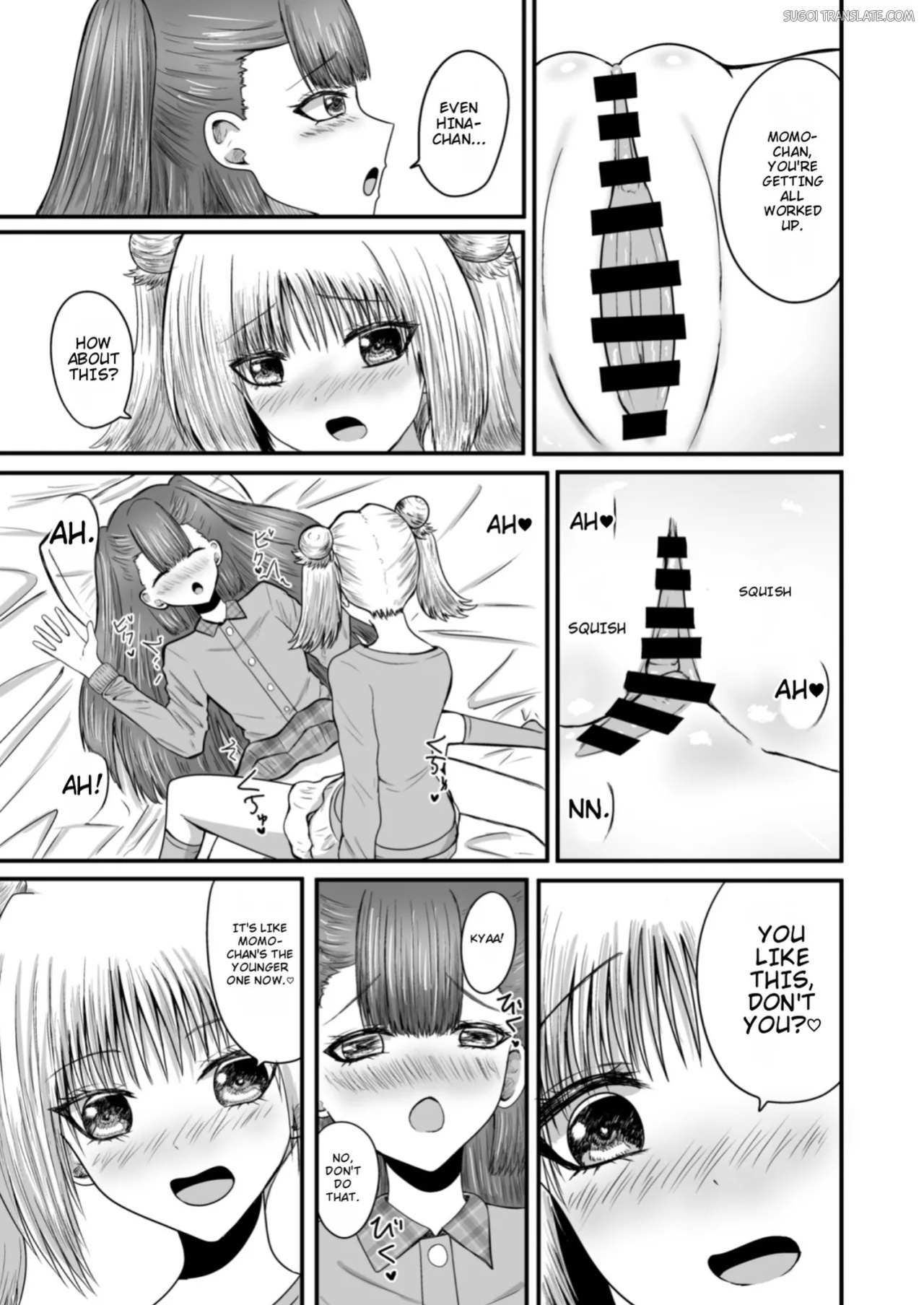 [Anka] Yuri Renai Toshishita Osananajimi to Amaama Yuri Ecchi [English] [MTL]