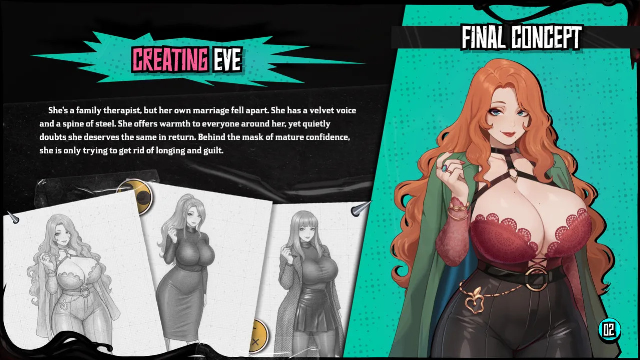 [Horny Capybara] FUTA FUCKS FEMBOYS : Character Artbook - Eve