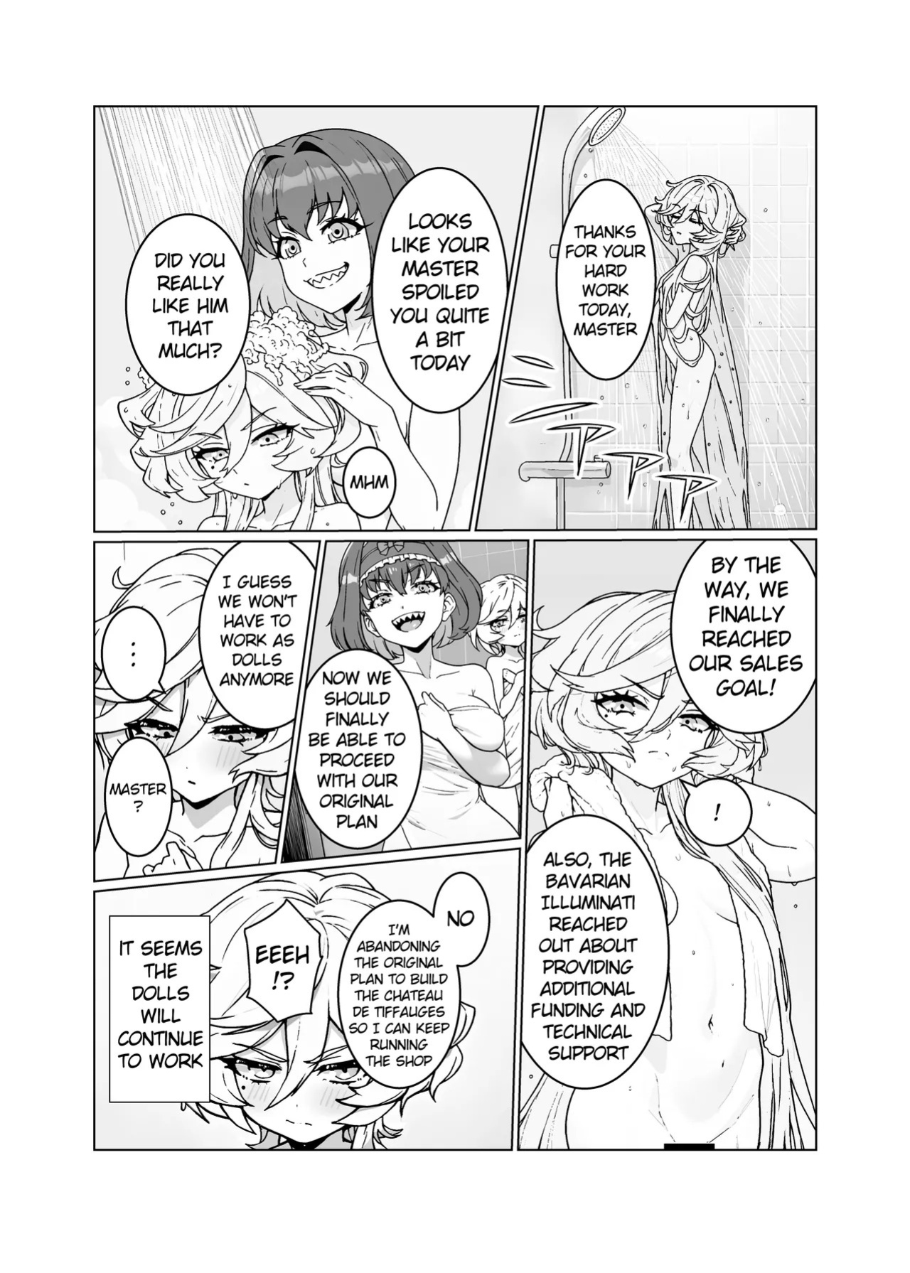 [Monochrome Inu (Onion Soup)] Ningyou no Oshigoto 7 (Senki Zesshou Symphogear) [English] [Digital]