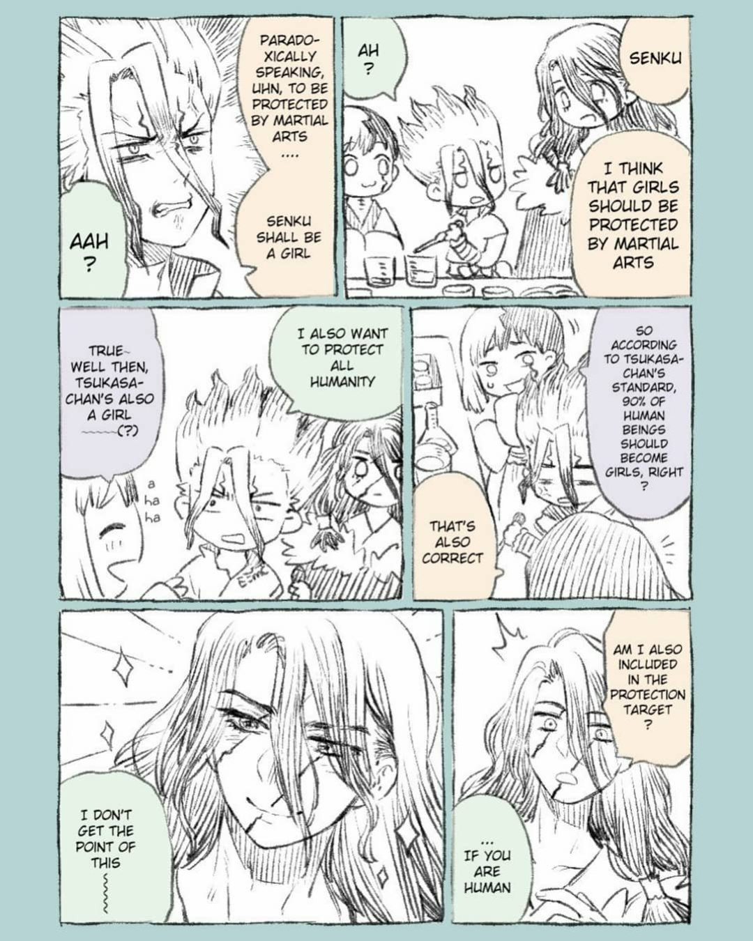 [aneco] TsukaSen Log (Dr.STONE)