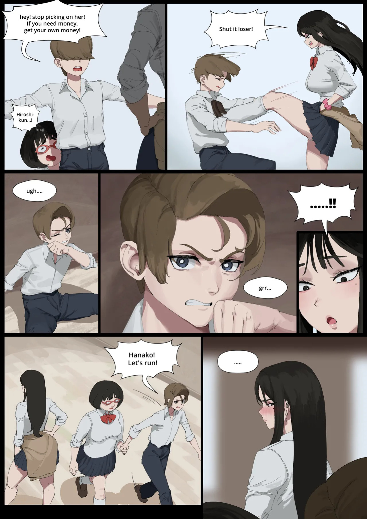 [wjs07] Gyaru Bully Reverse NTR [English] [ongoing]