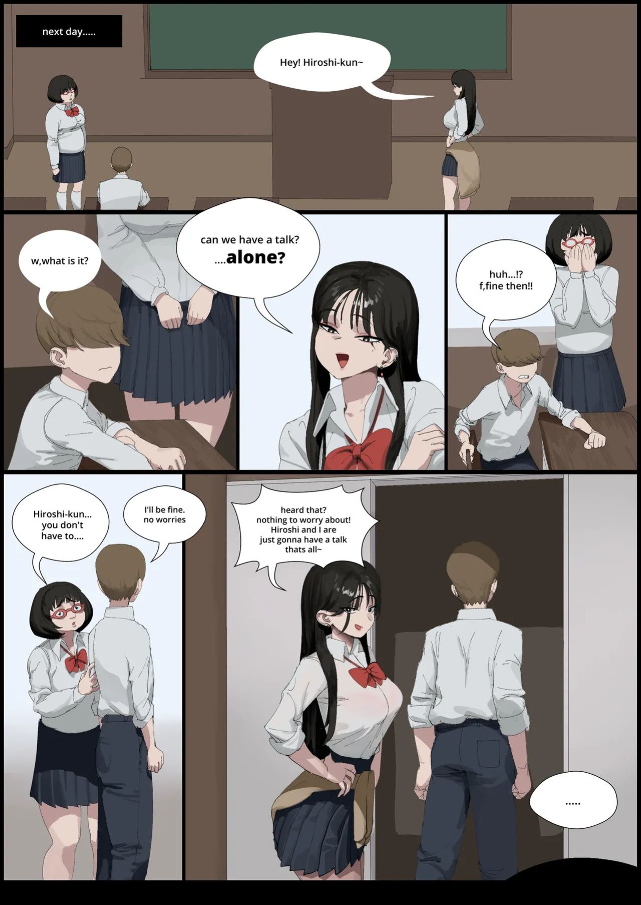 [wjs07] Gyaru Bully Reverse NTR [English] [ongoing]