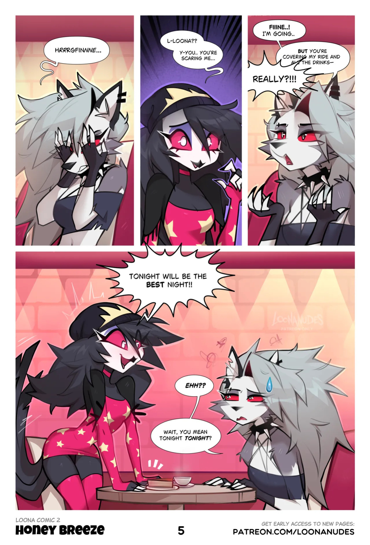 [LoonaNudes] Loona Comic 2 Honey Breeze