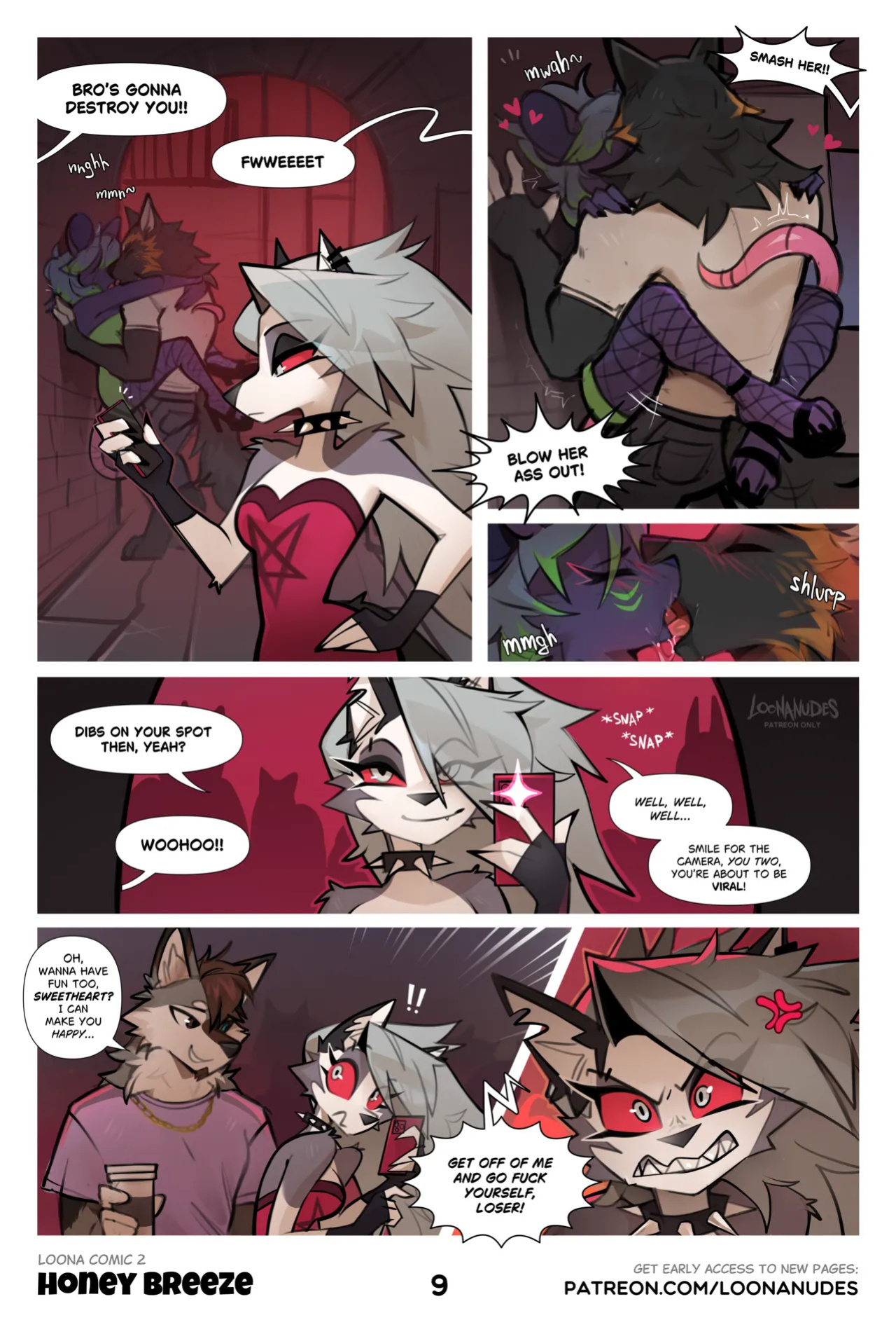 [LoonaNudes] Loona Comic 2 Honey Breeze