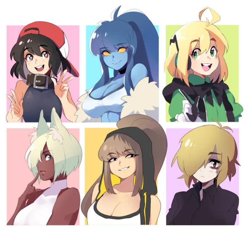[various] Pandy & friends (OCs by Geistbox)