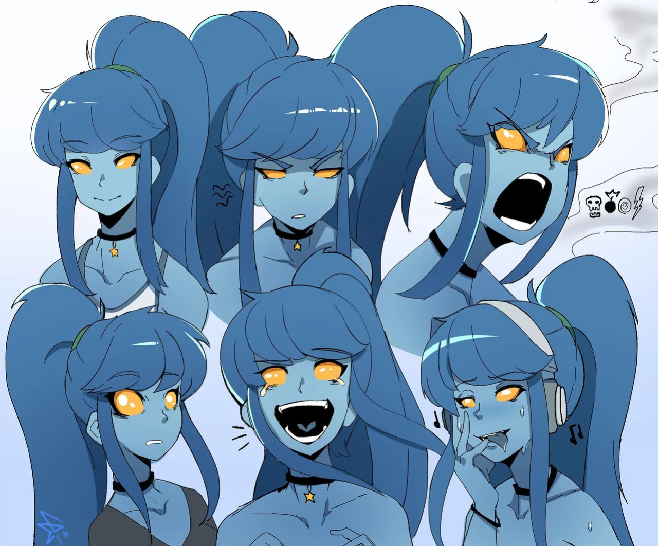 [various] Pandy & friends (OCs by Geistbox)