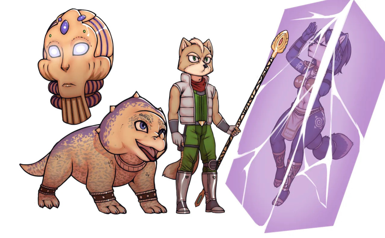 [Luraiokun] Rimba Racer x Starfox Crossover Prelude (ongoing)