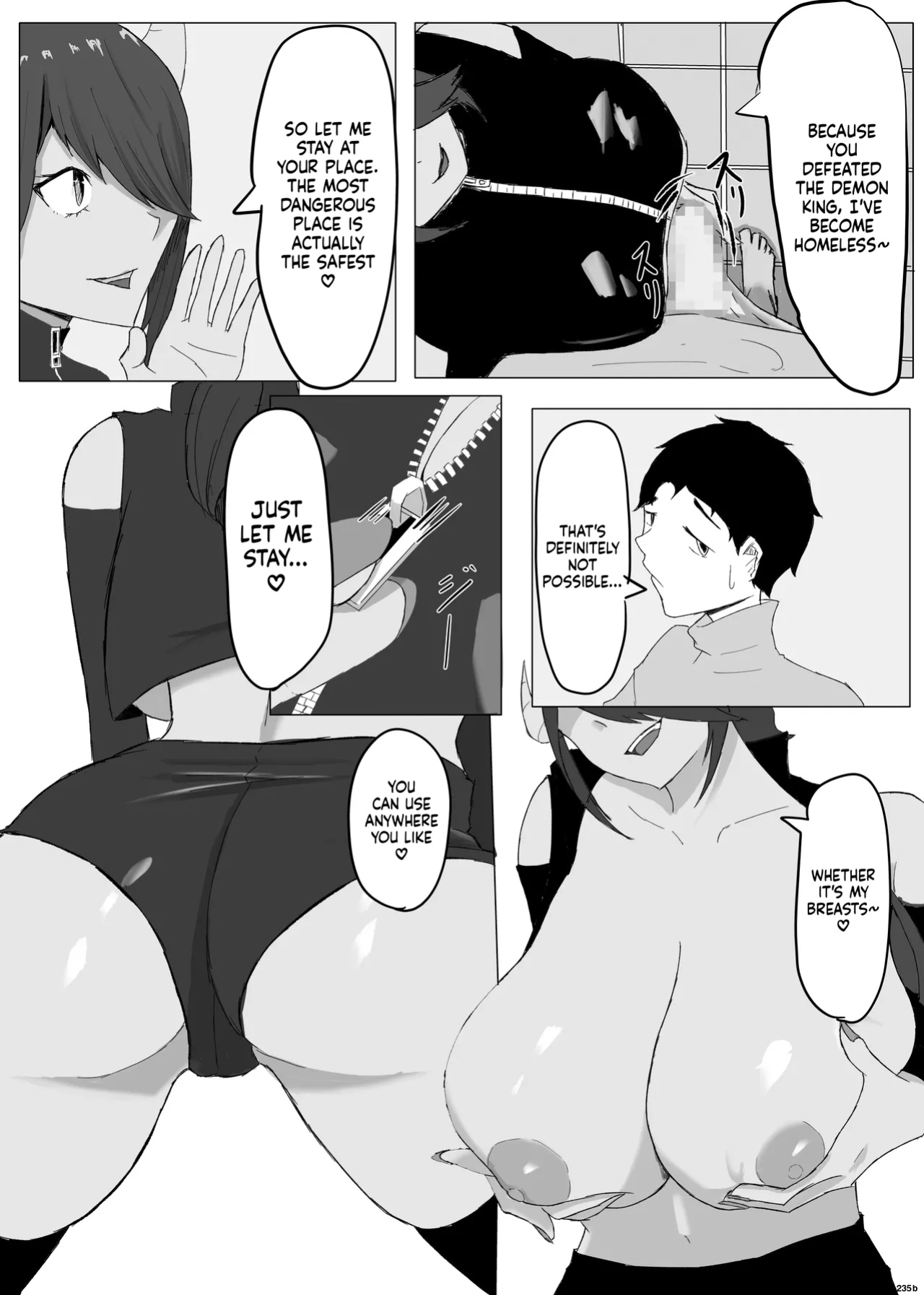 Hero's party ntr after beating the demon lord