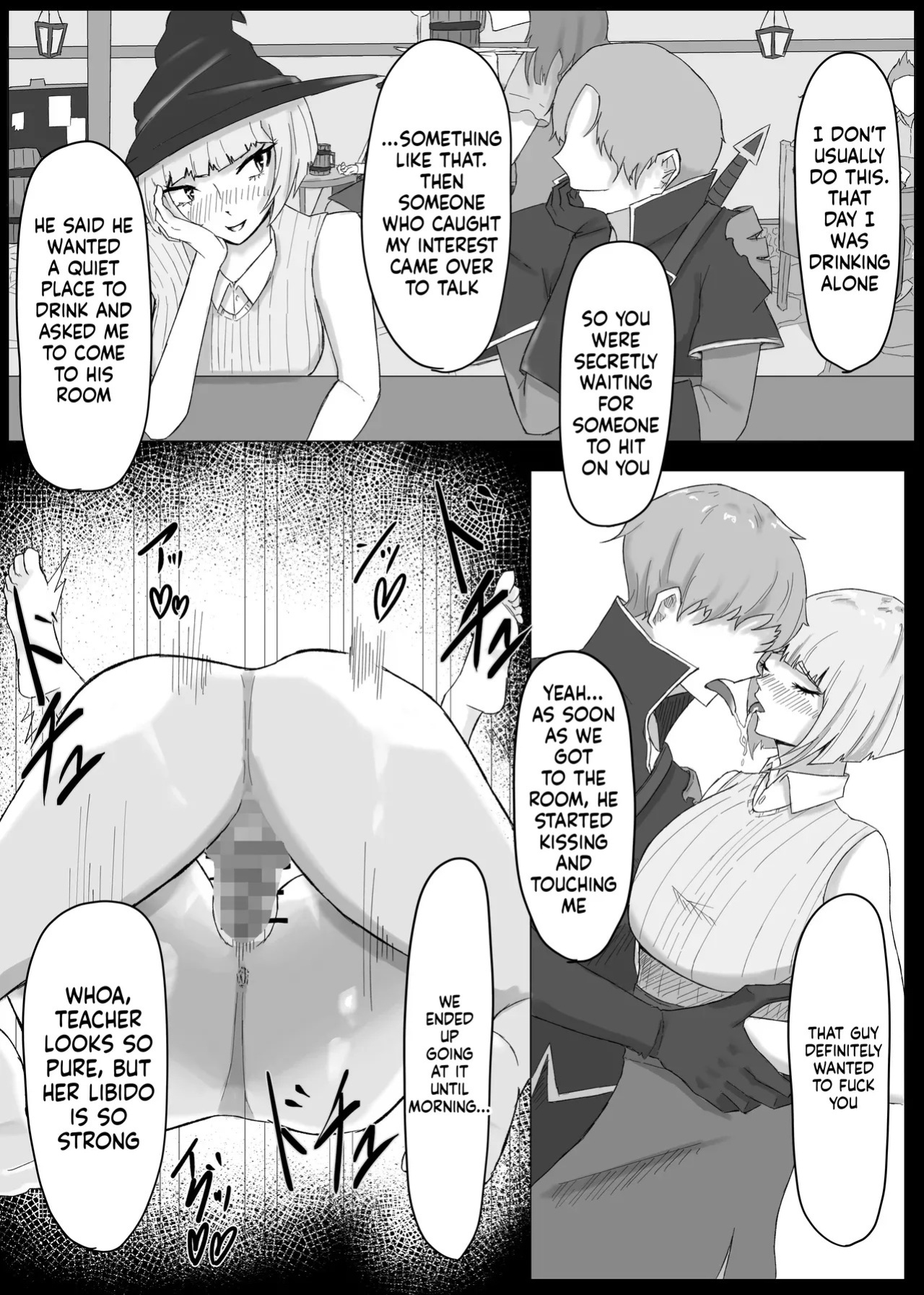 Hero's party ntr after beating the demon lord