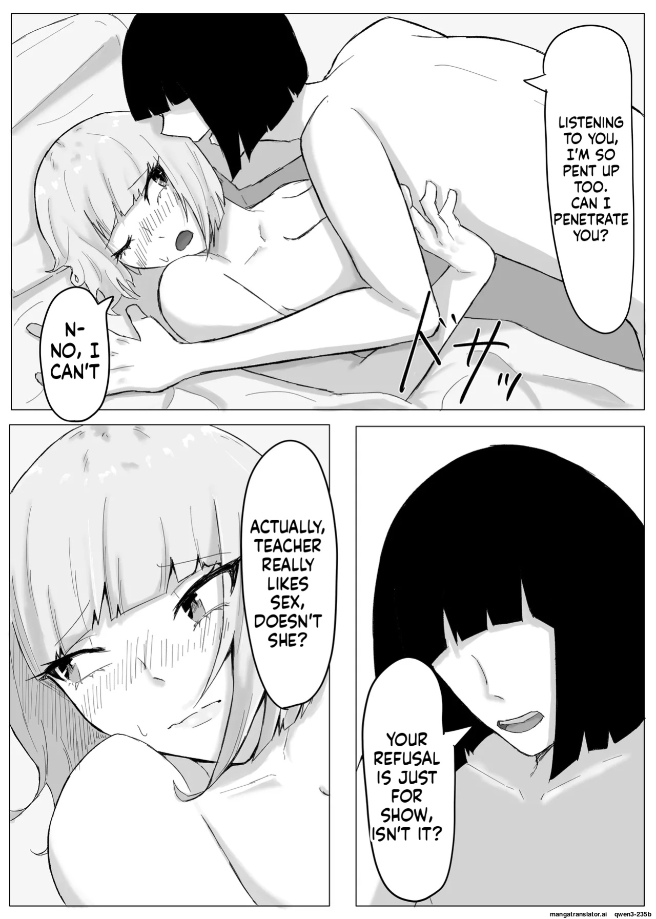 Hero's party ntr after beating the demon lord