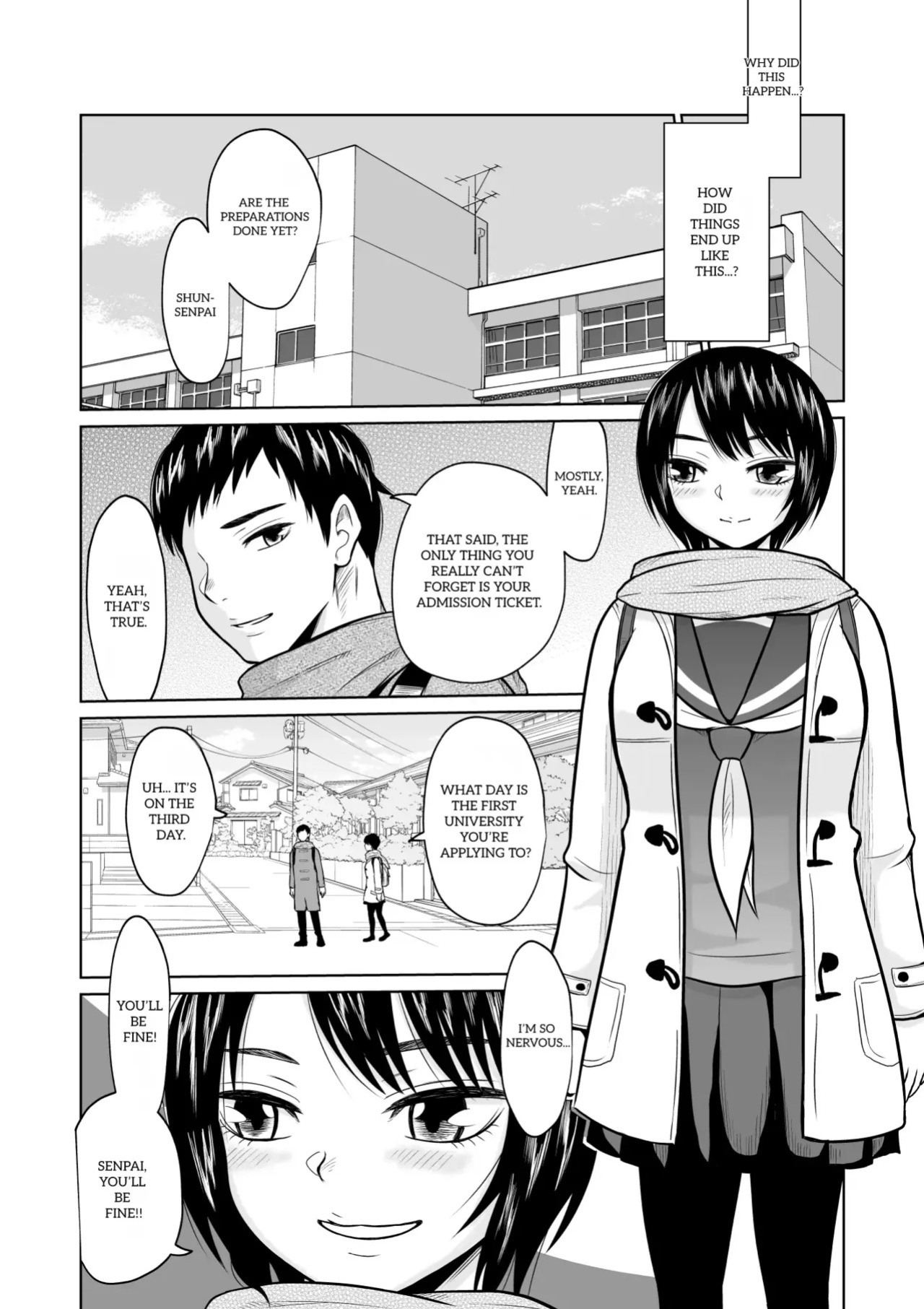 It Was Only For The Entrance Exam, Wasn't It