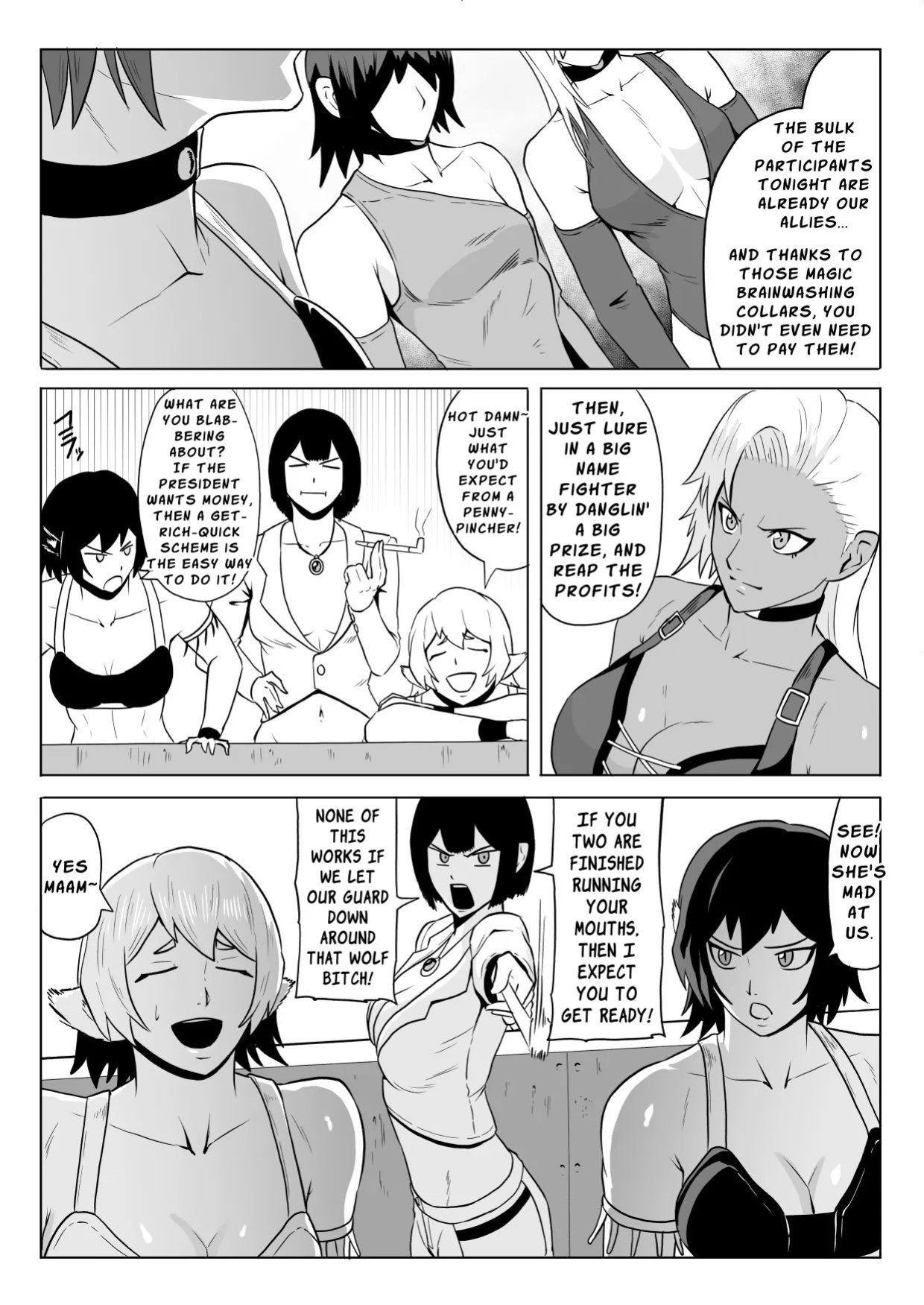 [Haru Tanuki-ya] Golden Wolf Luna Kutsujoku ProWres 1 | Golden Wolf Luna: Humiliating Pro Wresting 1 [English] [ApricotJam]