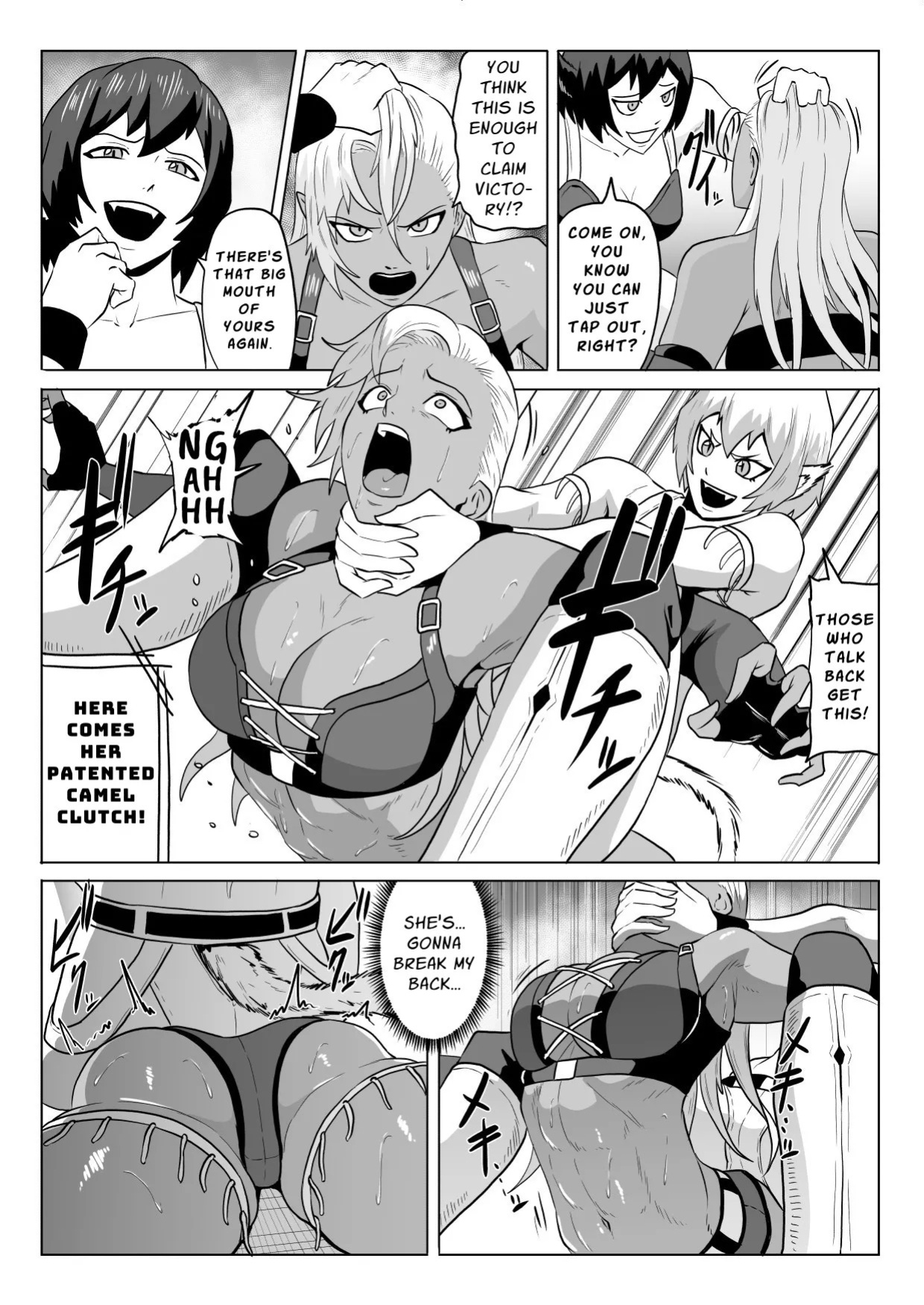 [Haru Tanuki-ya] Golden Wolf Luna Kutsujoku ProWres 1 | Golden Wolf Luna: Humiliating Pro Wresting 1 [English] [ApricotJam]