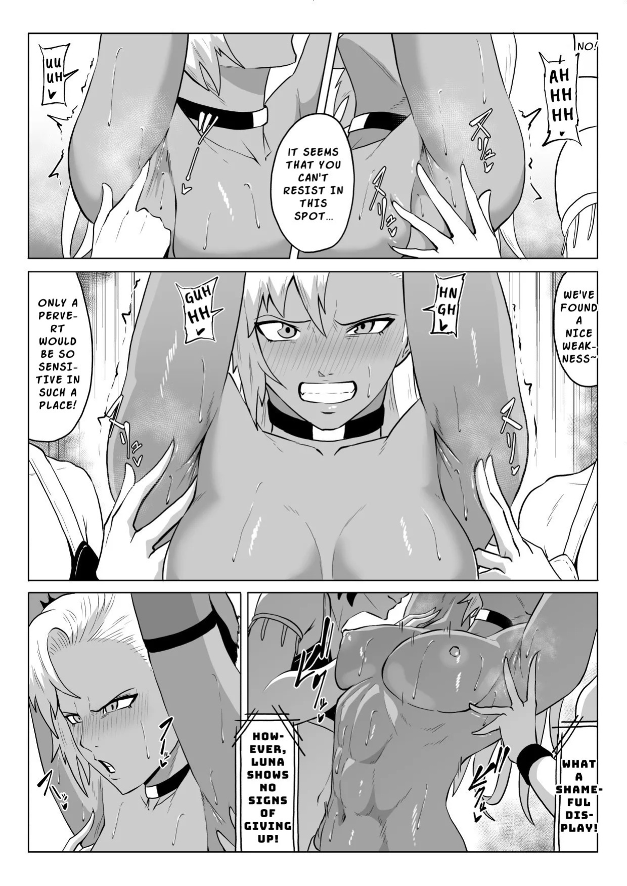 [Haru Tanuki-ya] Golden Wolf Luna Kutsujoku ProWres 1 | Golden Wolf Luna: Humiliating Pro Wresting 1 [English] [ApricotJam]