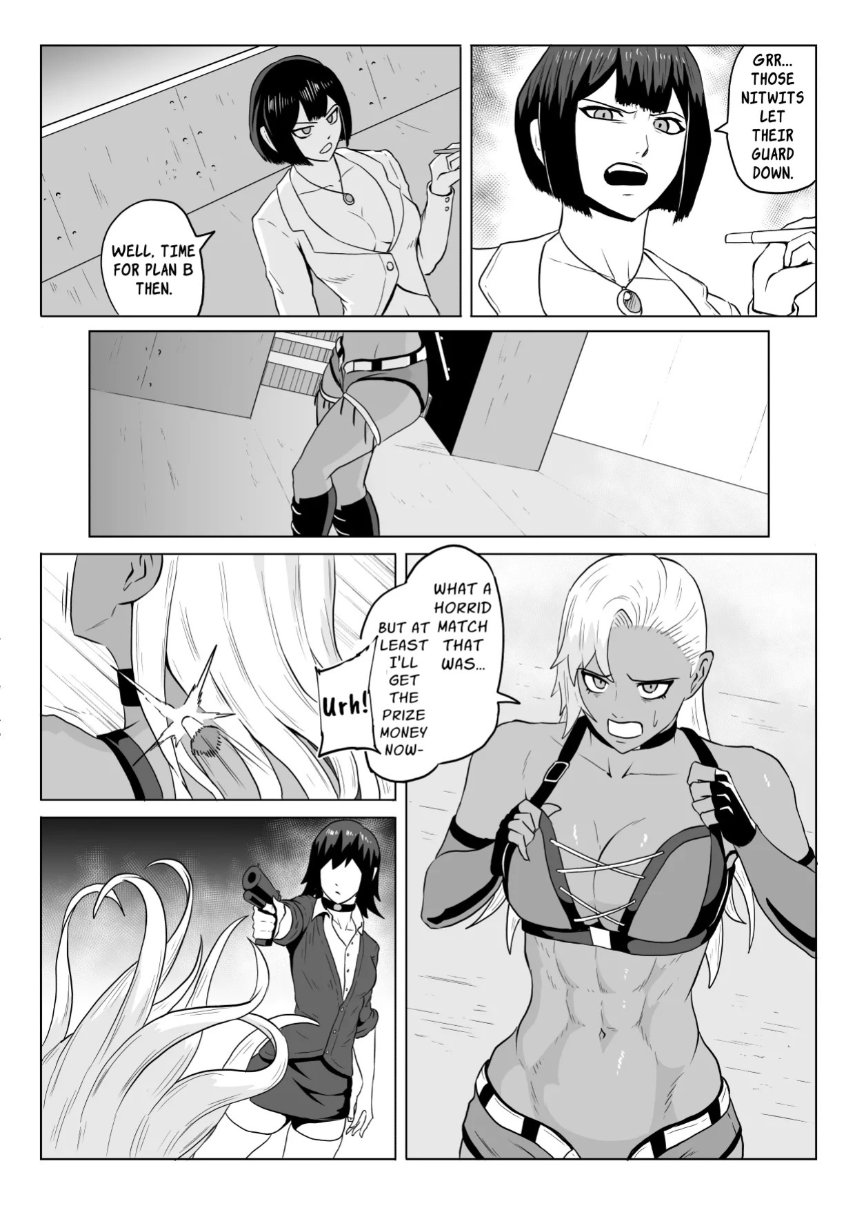 [Haru Tanuki-ya] Golden Wolf Luna Kutsujoku ProWres 1 | Golden Wolf Luna: Humiliating Pro Wresting 1 [English] [ApricotJam]
