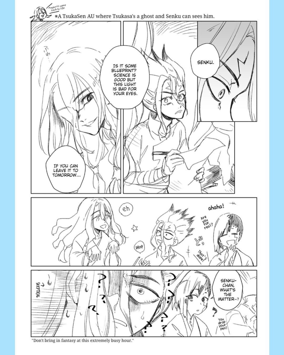 [Machio] TsukaSen Log (Dr.STONE)