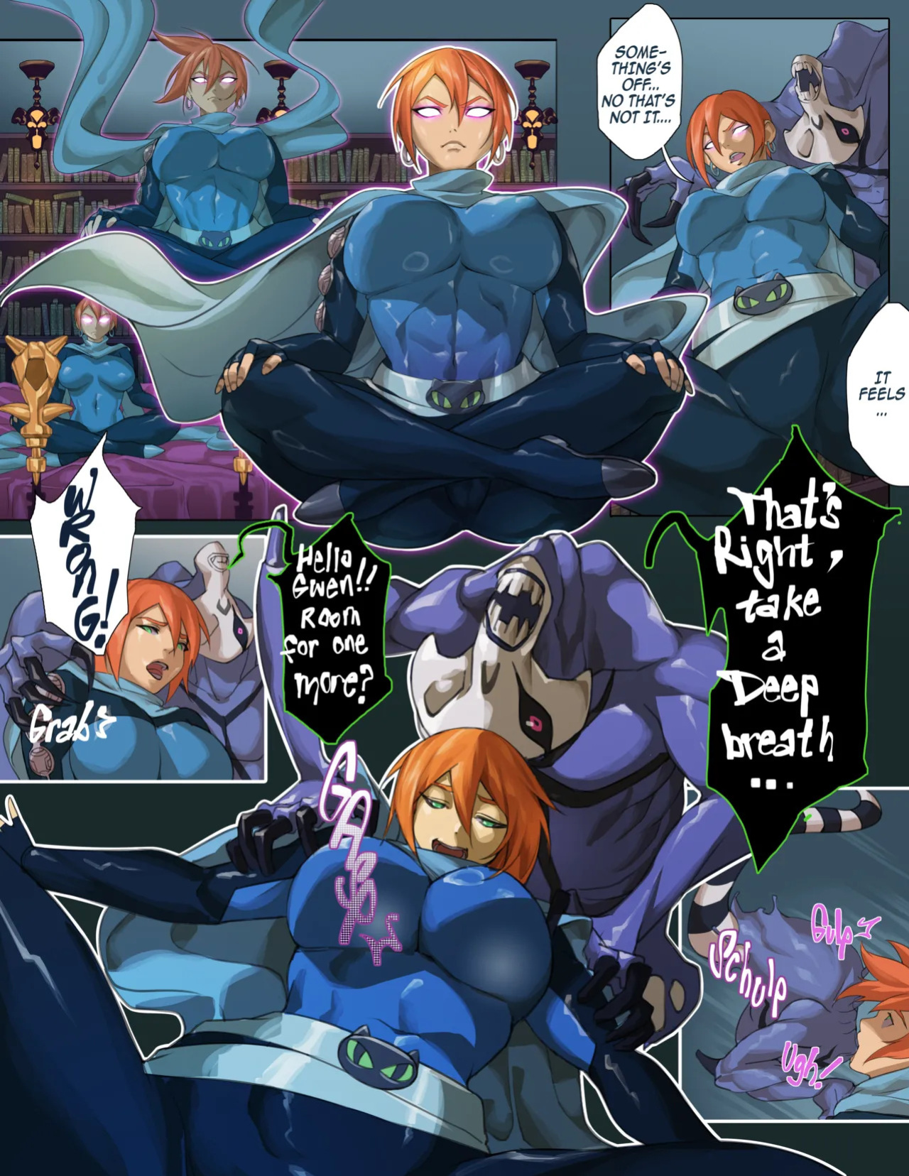(possession hub) GWEN FREAKED