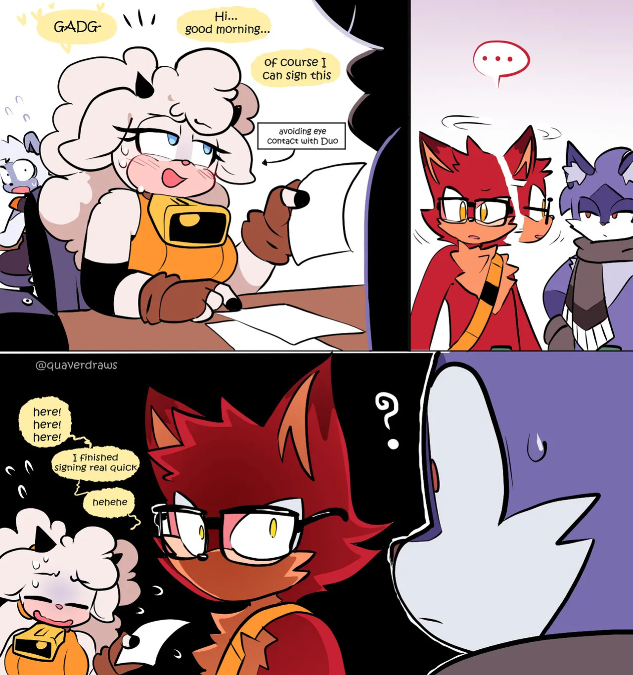 [QuaverDraws (QuaverNSFW)] Gadget x Lanolin