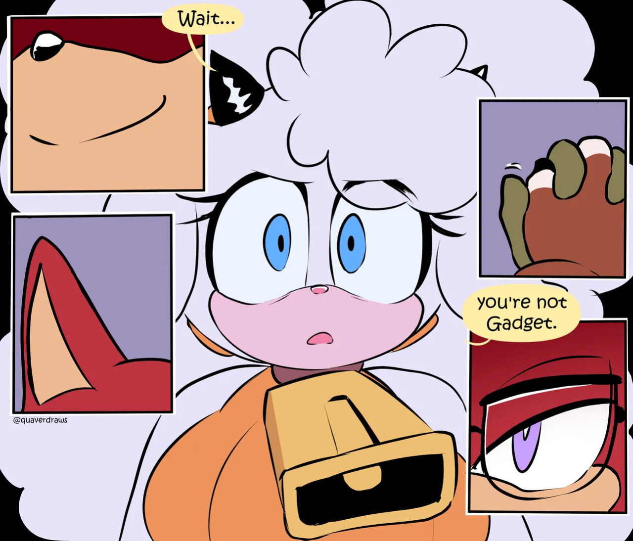 [QuaverDraws (QuaverNSFW)] Gadget x Lanolin