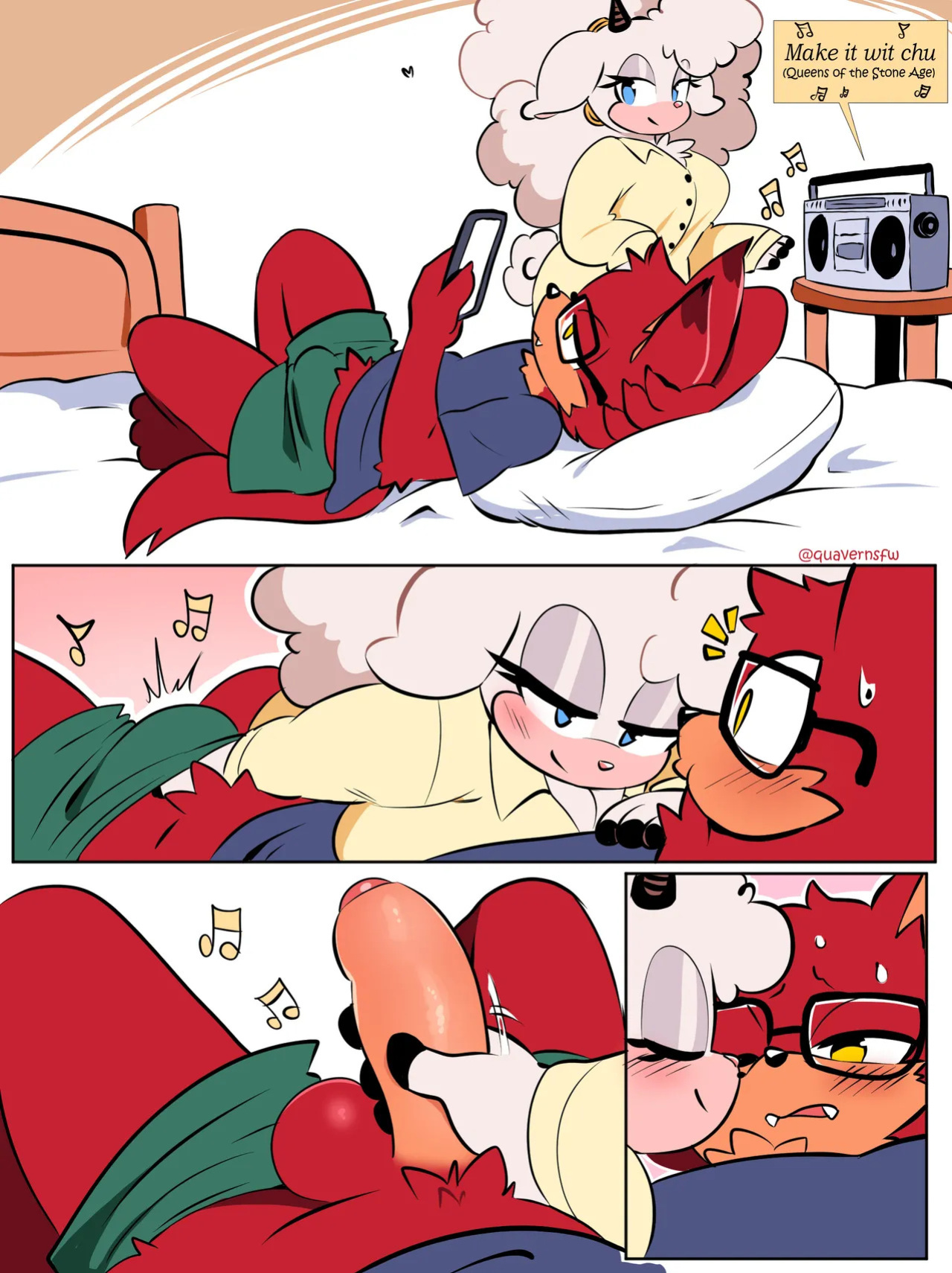 [QuaverDraws (QuaverNSFW)] Gadget x Lanolin