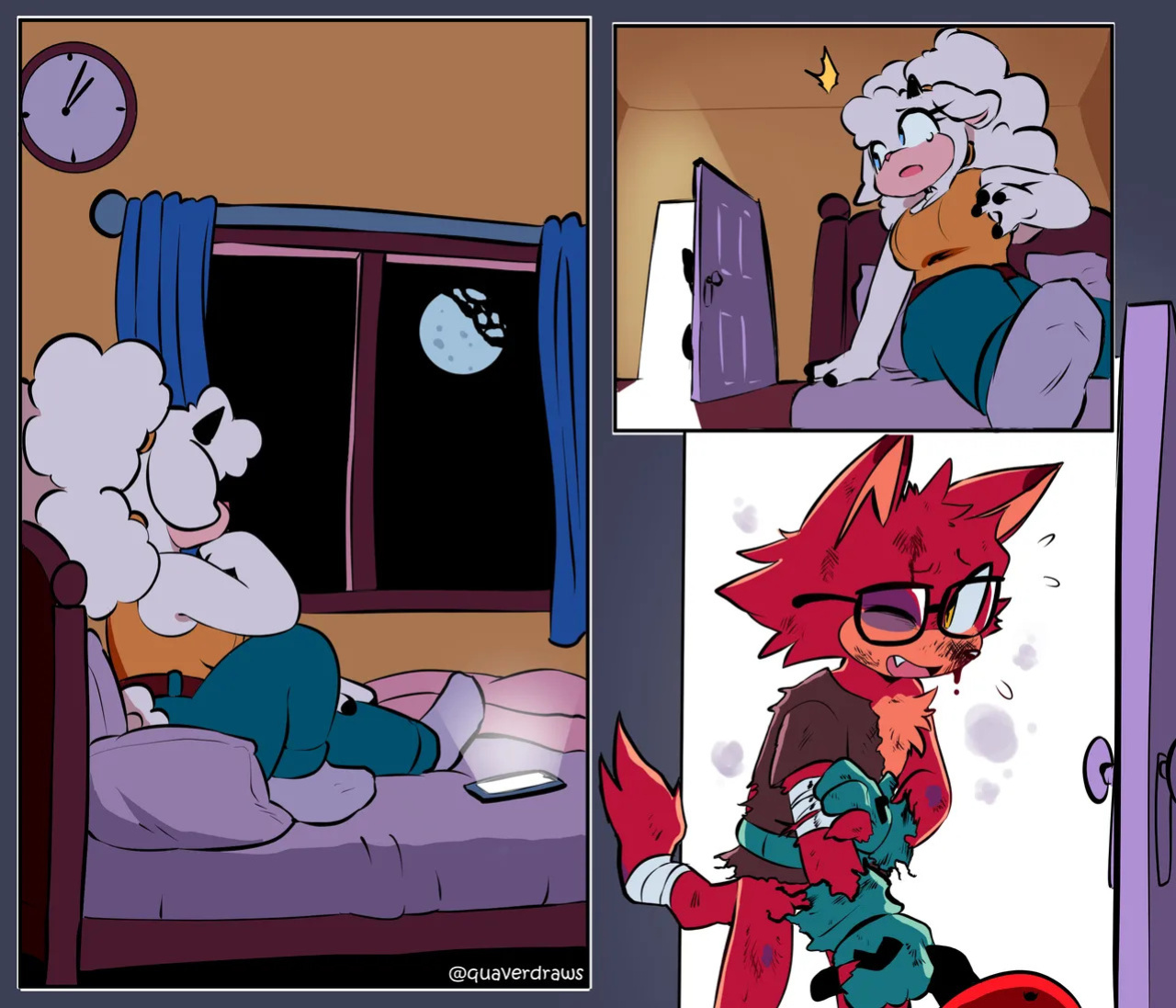 [QuaverDraws (QuaverNSFW)] Gadget x Lanolin