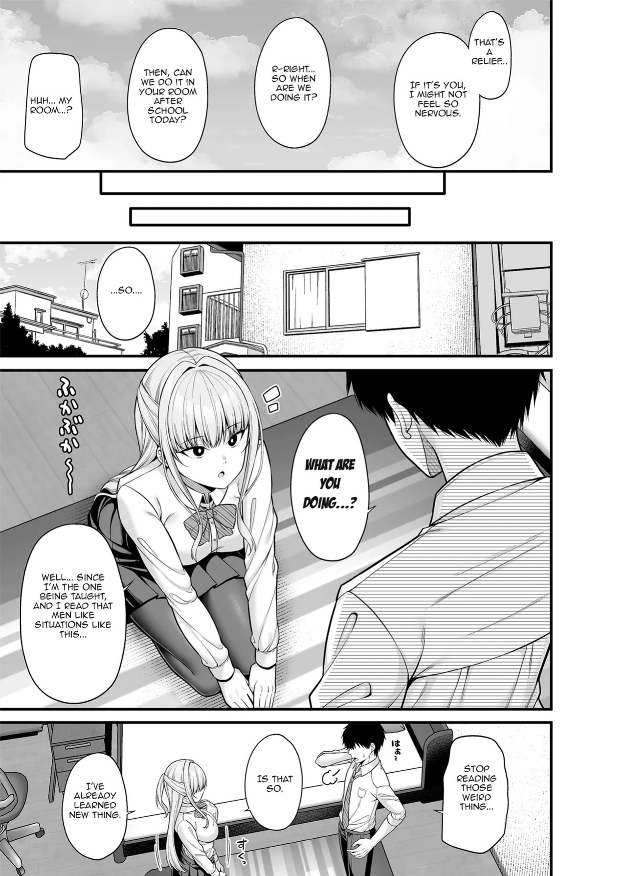 [Fujiya (Nectar)] Seigi 0-ten no Kanojo | A girl with zero sex skills [English] [Aishi21] [Digital]