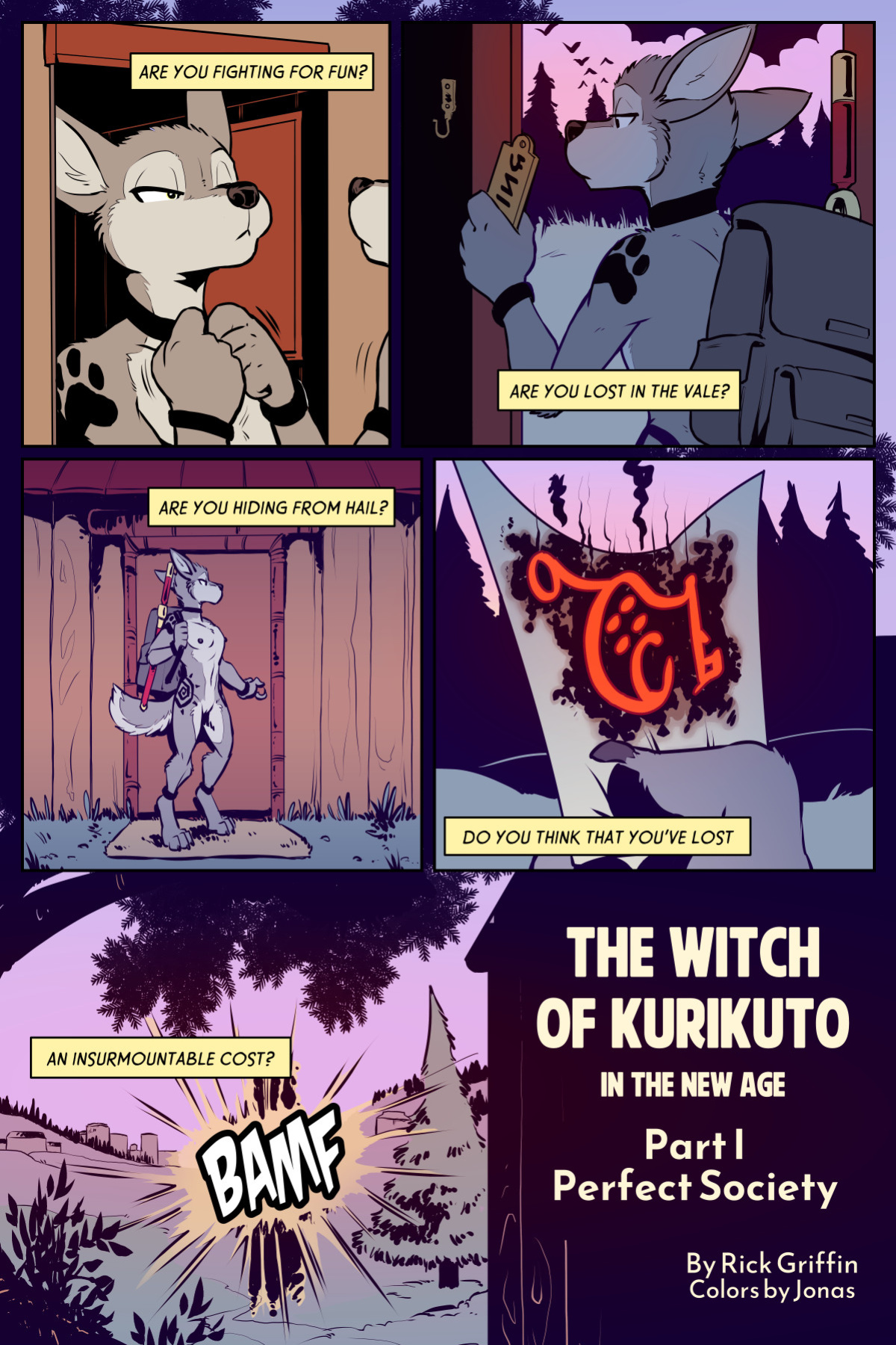 [Rick Griffin] The Witch of Kurikuto #1 (NSFW)