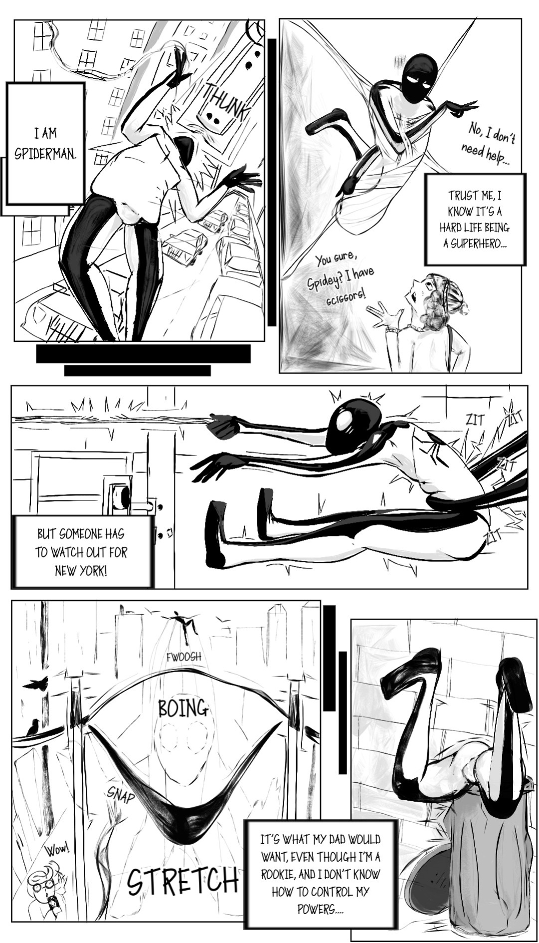 (Balotony) Spiderman: Eaten&Beaten!