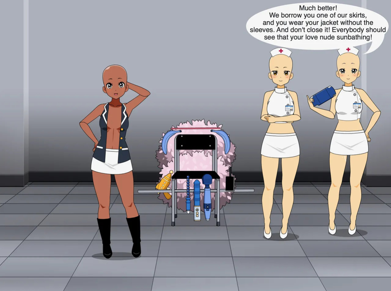 All Bald Hospital - 2 - An Ordinary Day