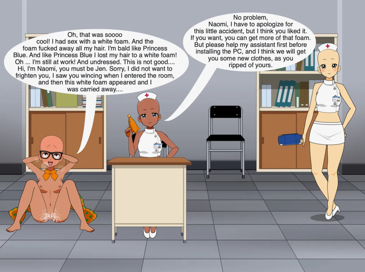 All Bald Hospital - 2 - An Ordinary Day