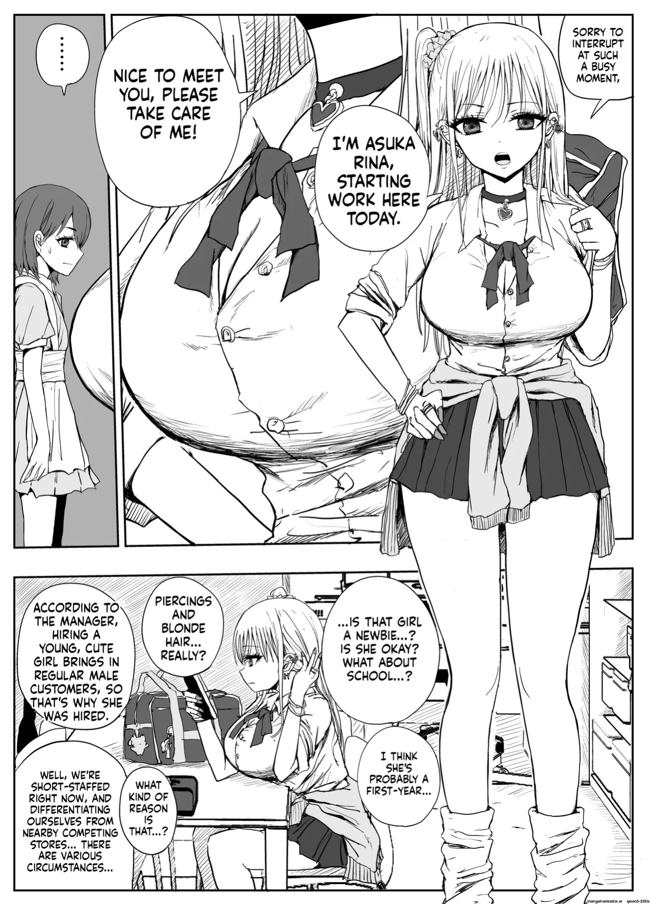 From flat chested girlfriend to busty gal