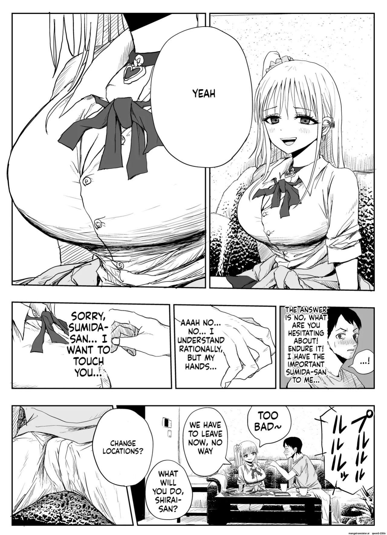 From flat chested girlfriend to busty gal