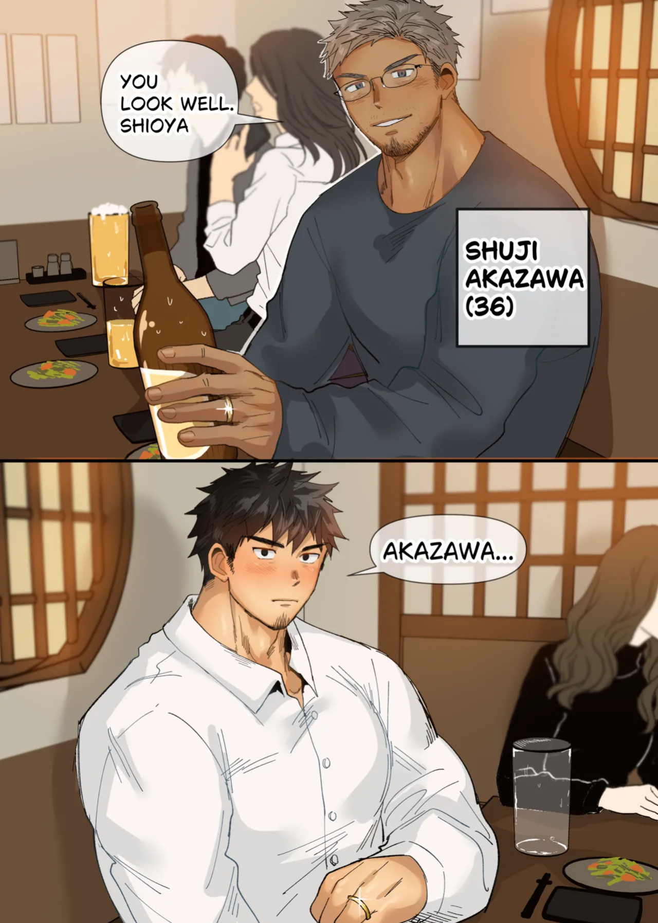 [Suikanotane (Hashikure Tarou)] Dad × Dad Reunion at the Class Reunion [en]