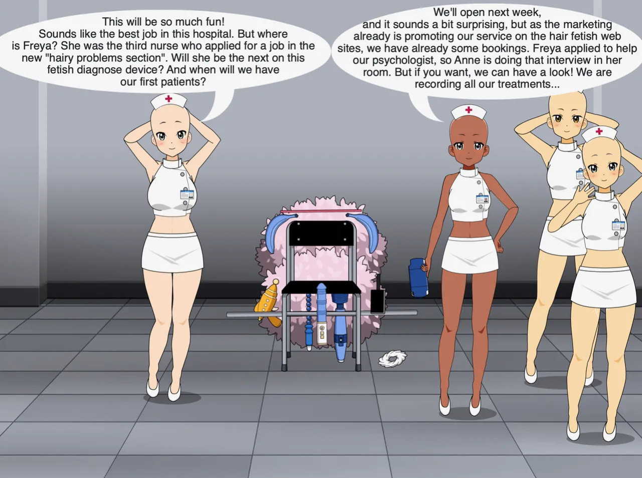 All Bald Hospital - 1 - Teambuilding