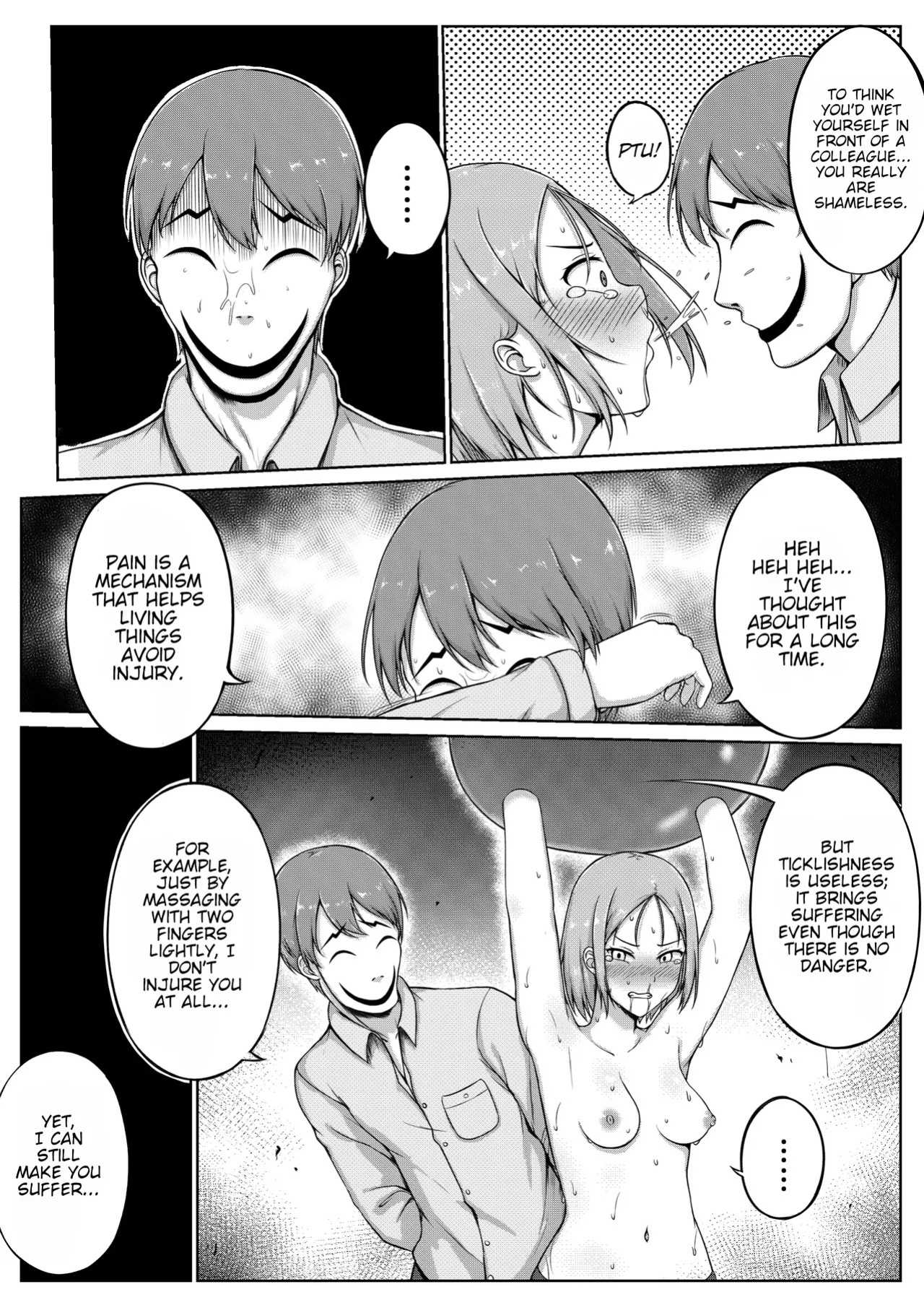 [Nisusu] Fukei to Kusuguri Yuukaihan | The Policewoman and the Tickling Kidnapper [English]