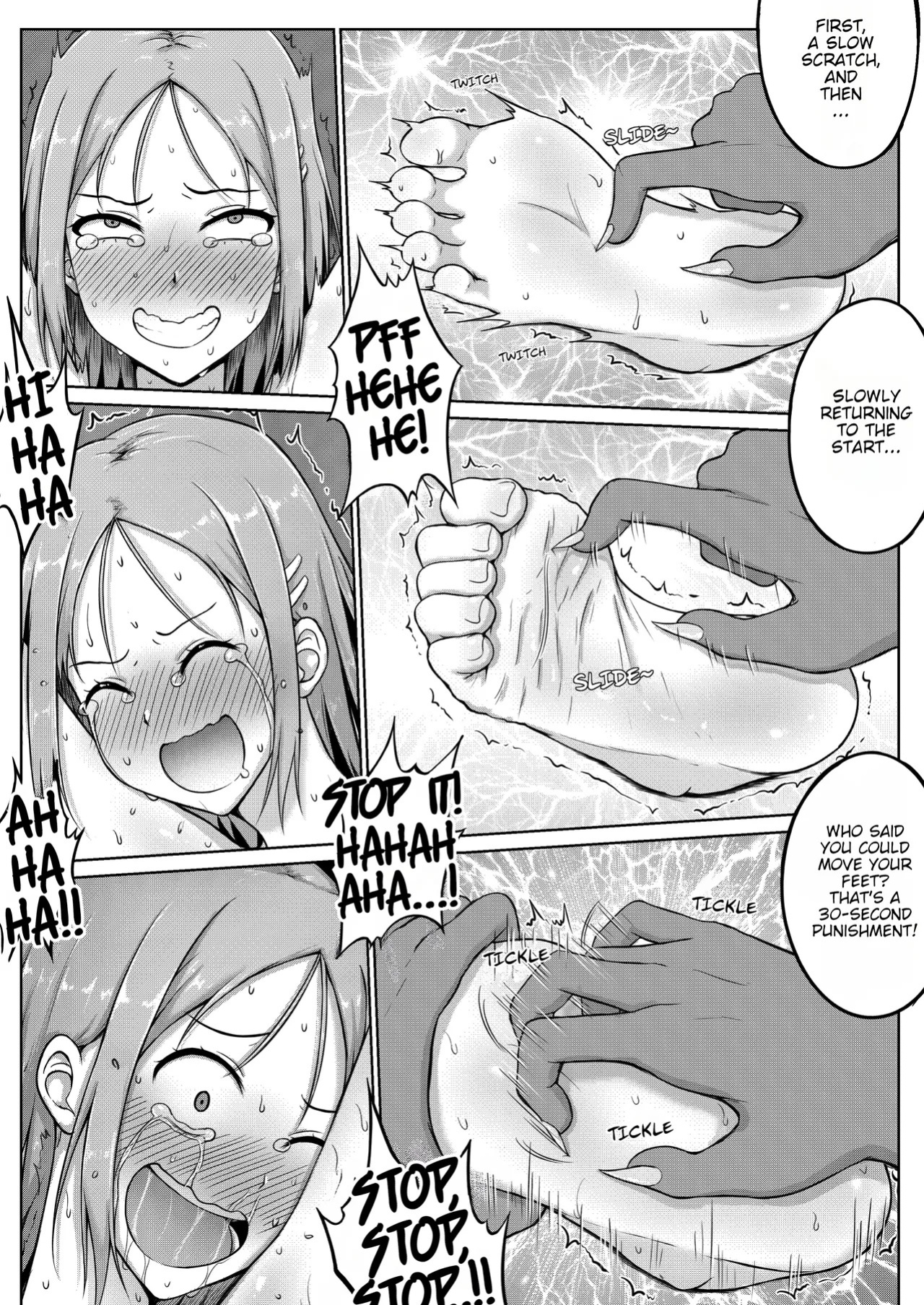 [Nisusu] Fukei to Kusuguri Yuukaihan | The Policewoman and the Tickling Kidnapper [English]