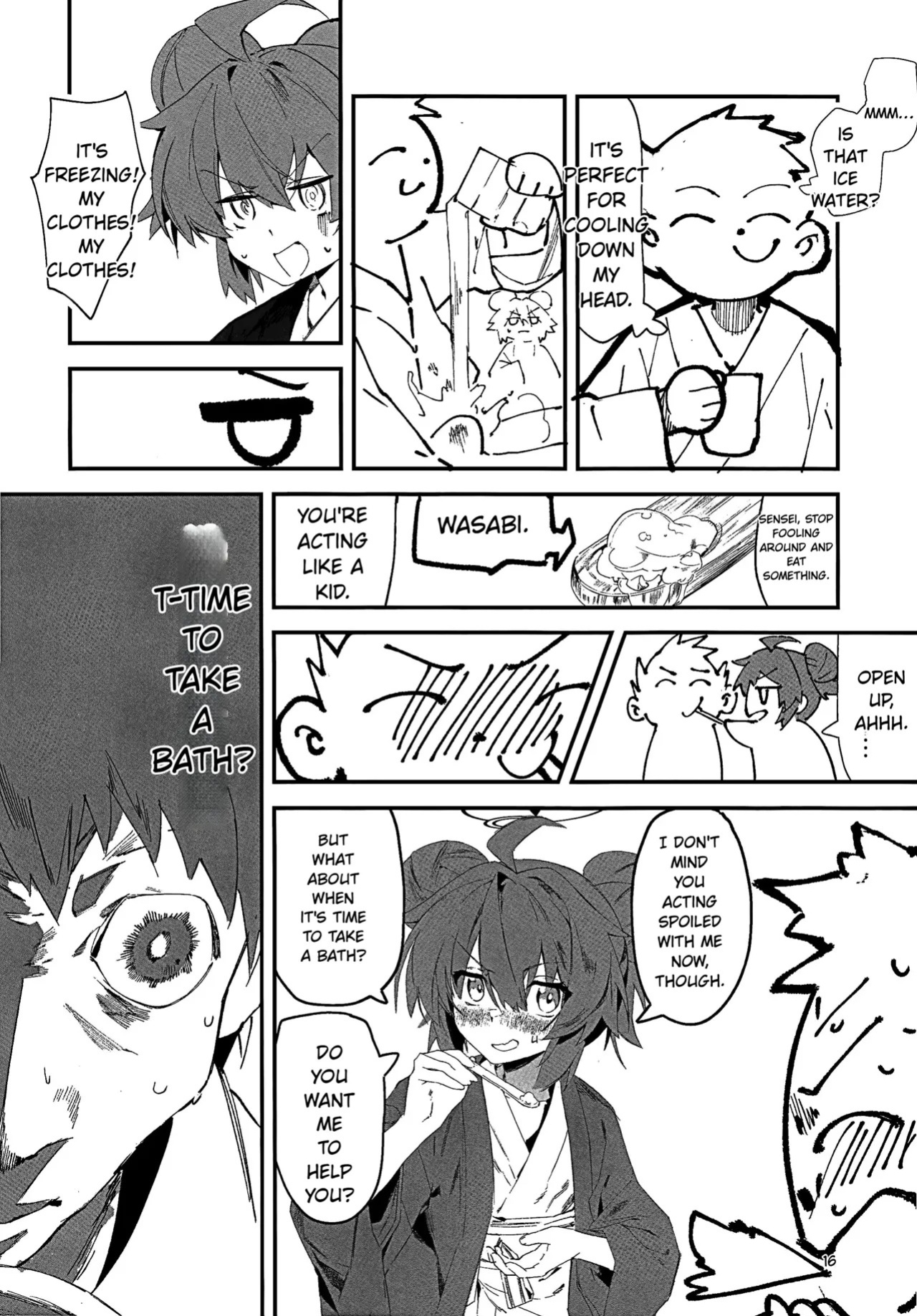 (C107) [Oishii Ko (CM You)] MAKI-CHAN TO ONSEN (Blue Archive) [English]