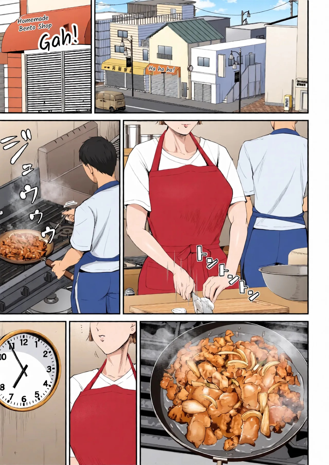 [Shiono Kou] Mother-Son Affair I really love my mom we're having sex today [English] [Colorized]