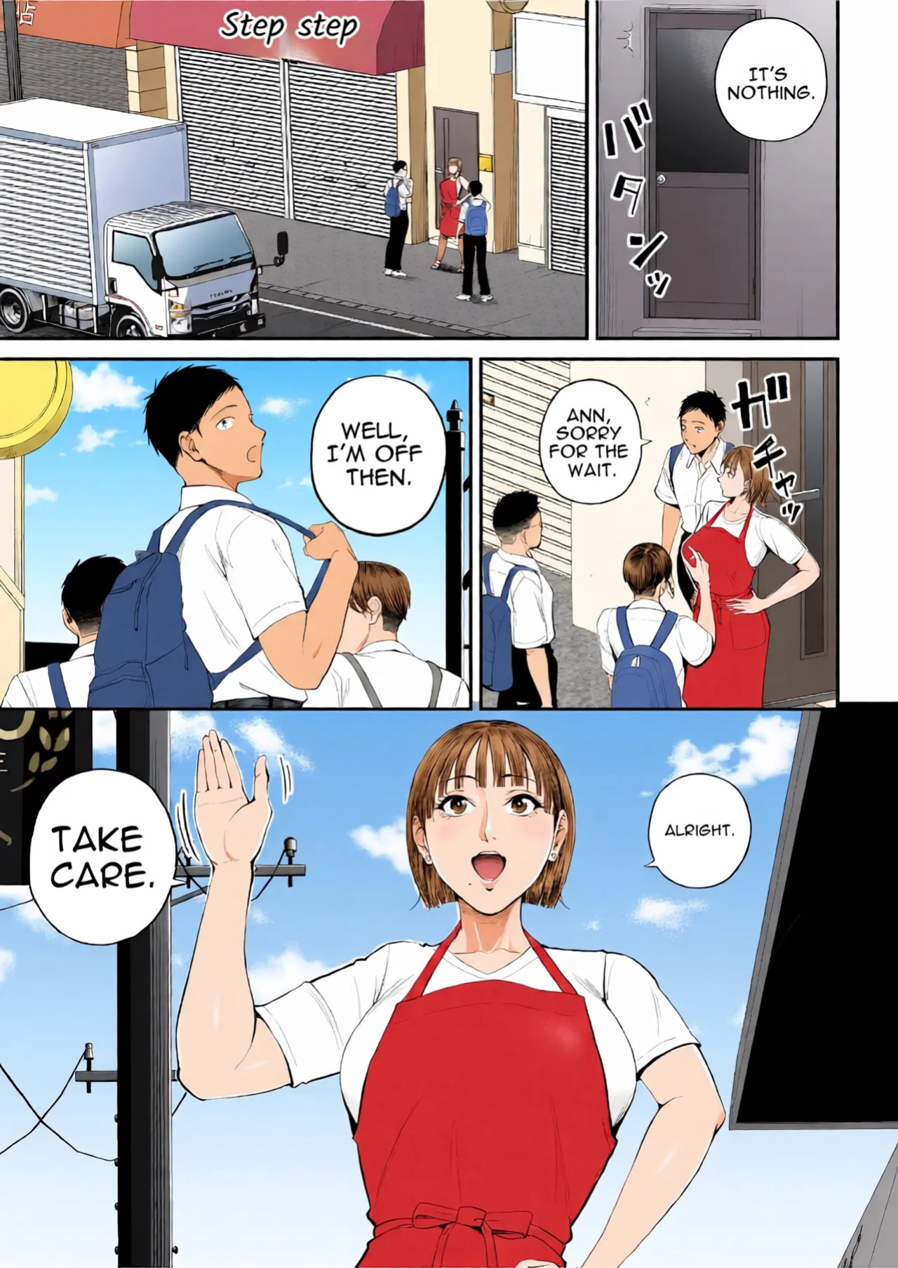[Shiono Kou] Mother-Son Affair I really love my mom we're having sex today [English] [Colorized]