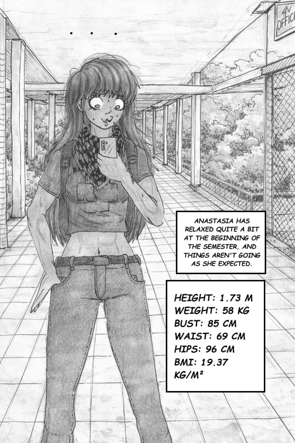 ANASTASIA WEIGHT GAIN IN UNIVERSITY