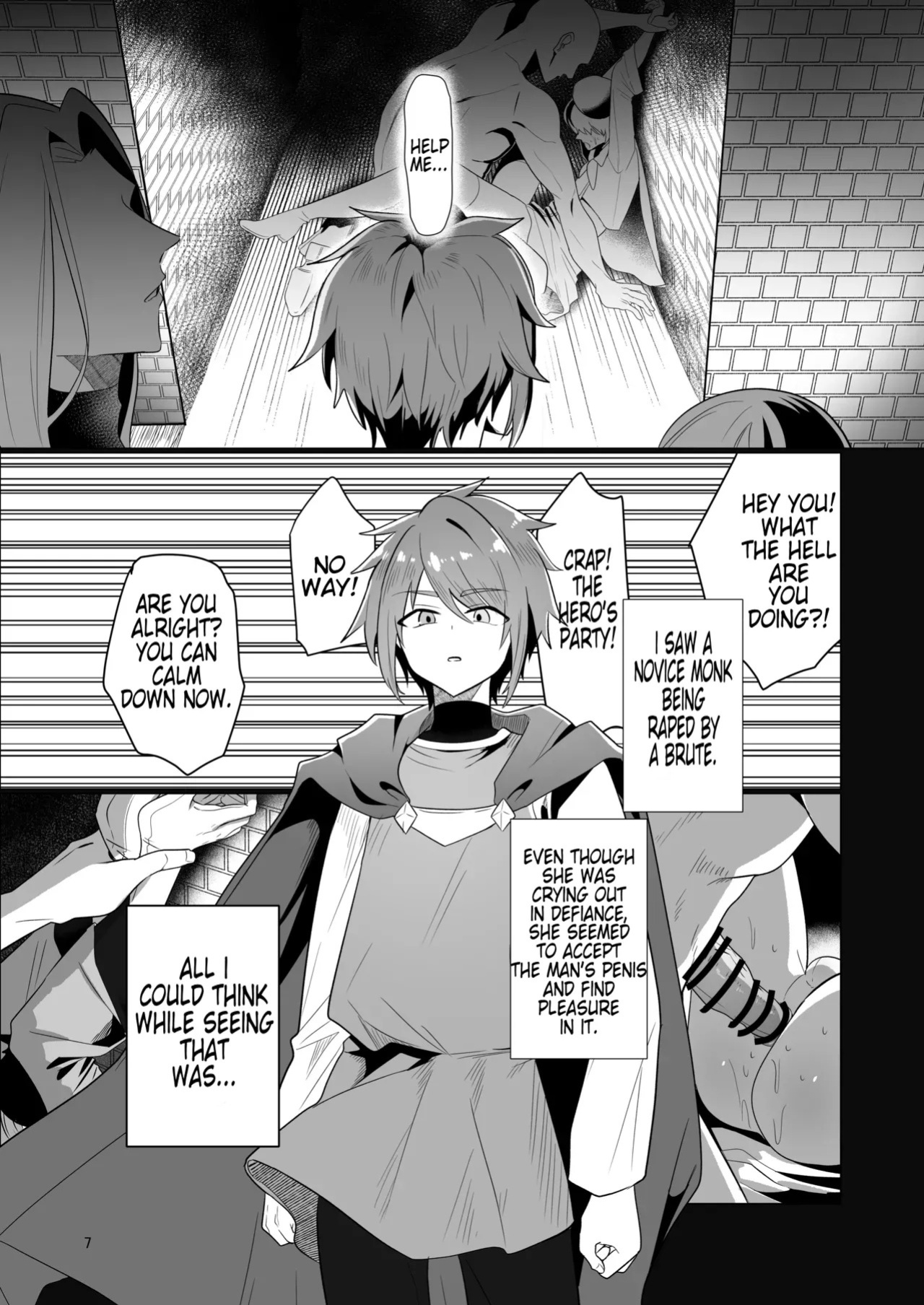 [Nanami no Tabi (Oniru)] Moto Saikyou Yuusha no Fushidara na Inkyo Seikatsu | The Lewd and Indecent Sex Life of the Former Greatest Hero [English] [MTL]