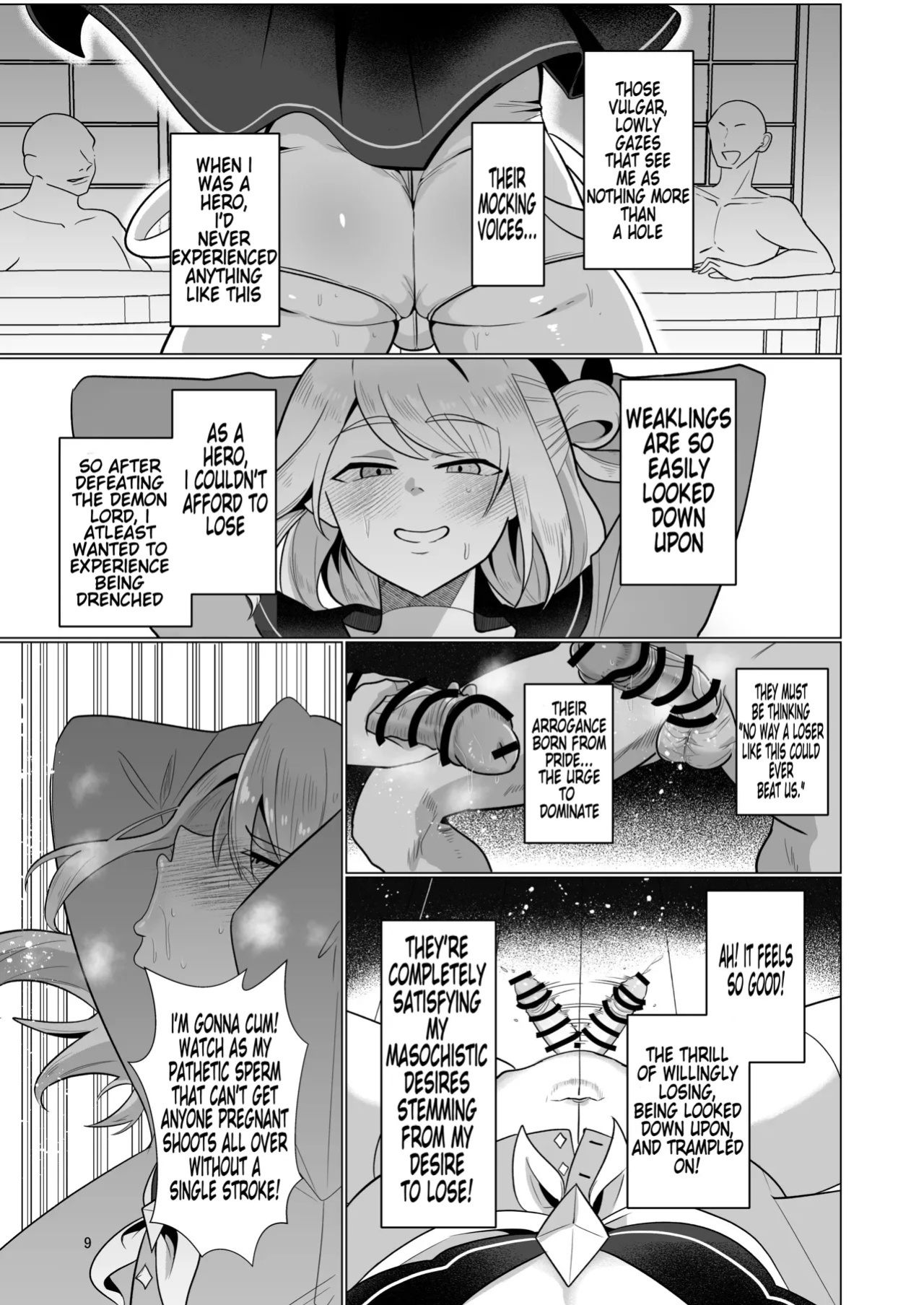 [Nanami no Tabi (Oniru)] Moto Saikyou Yuusha no Fushidara na Inkyo Seikatsu | The Lewd and Indecent Sex Life of the Former Greatest Hero [English] [MTL]