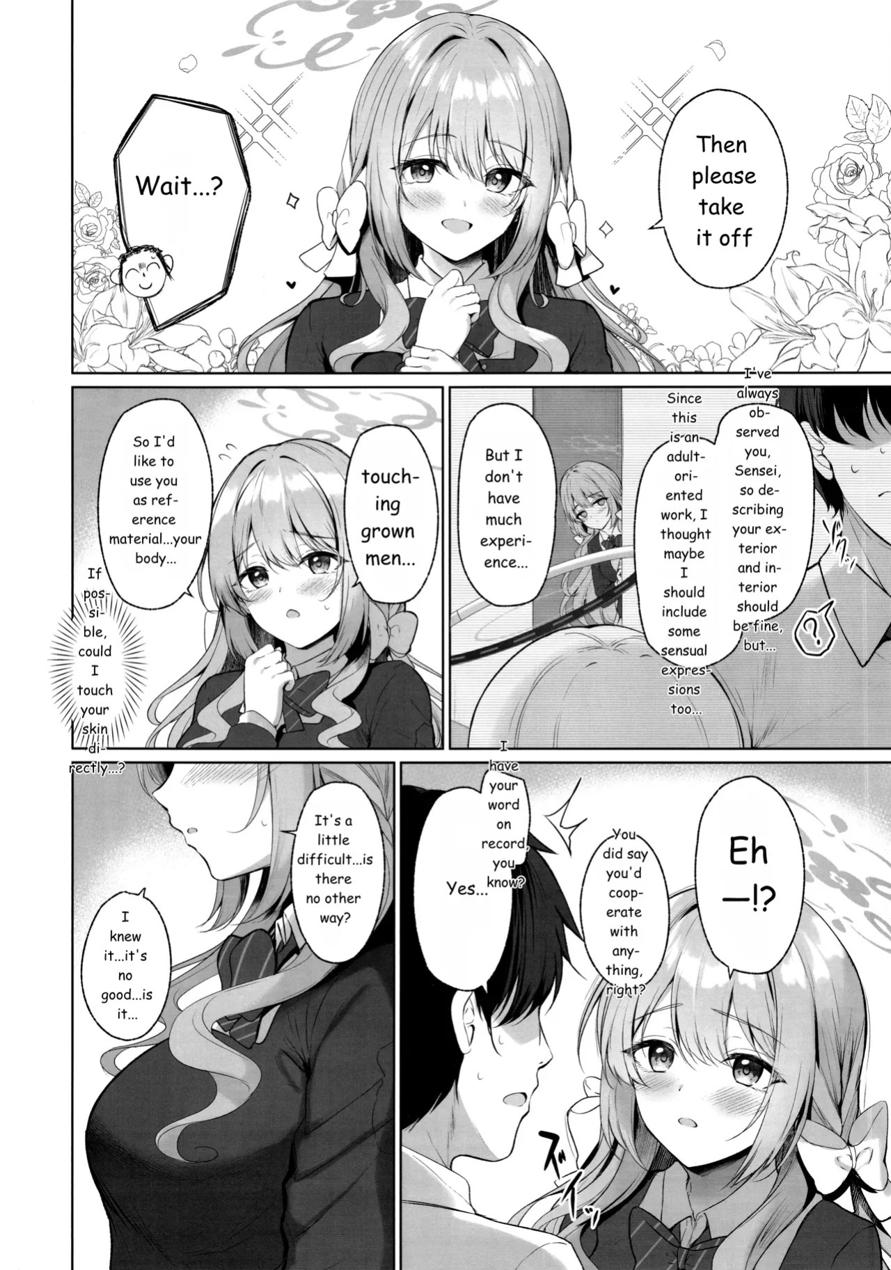 (C107) [Twilight Road (Tomo)] It's all Sensei's fault. But if it's "legal"... then it's okay. (Blue Archive) 【AI translation】