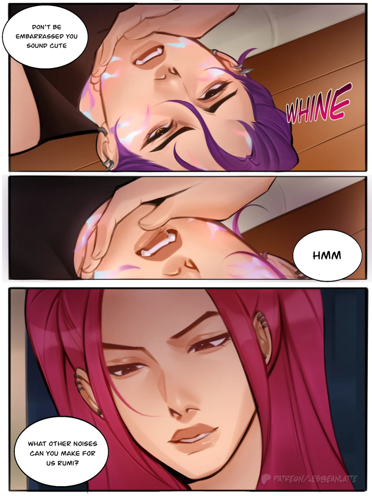 [Lesbeanlatte] Polytrix: Demon Heat go Boom (KPop Demon Hunters)