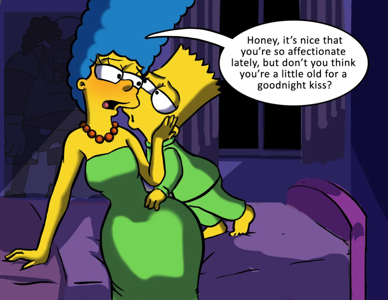 [Disgruntled Elemental] The Simpsons - Marge/Bart Comic