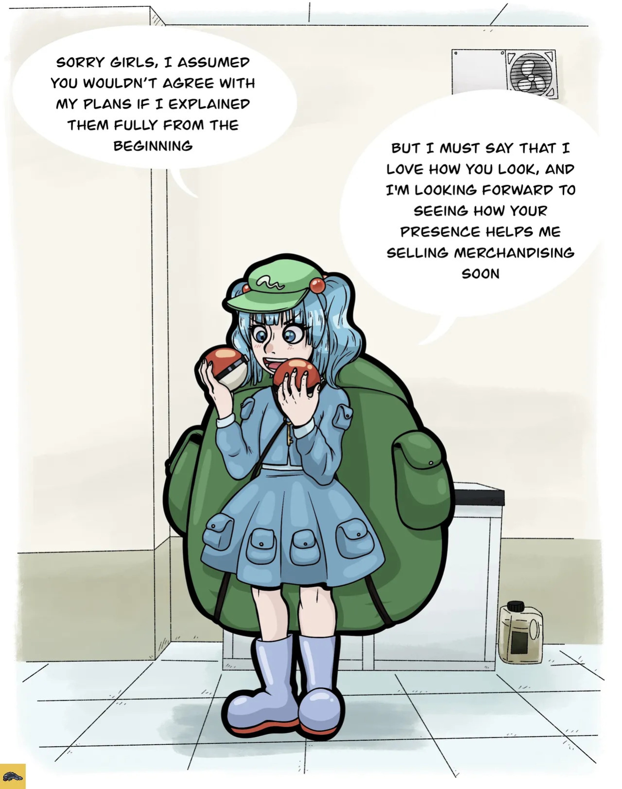 [GagCaterpillar] Touhou x Pokemon commission [English]